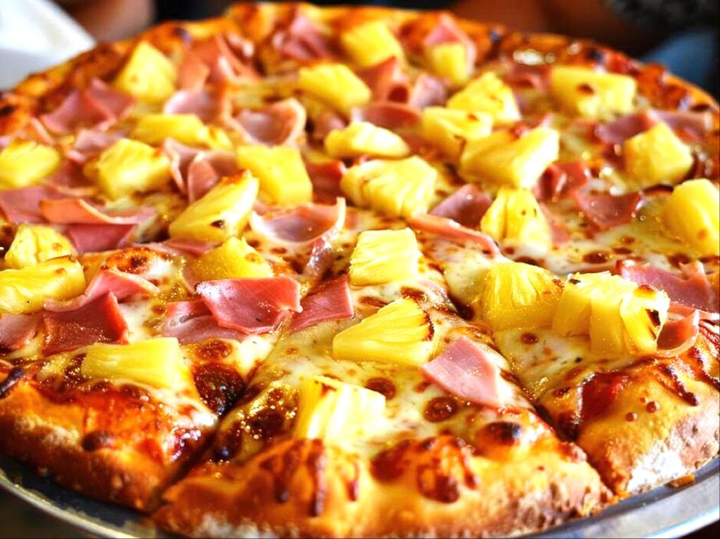 Hawaiian 14" Pizza.