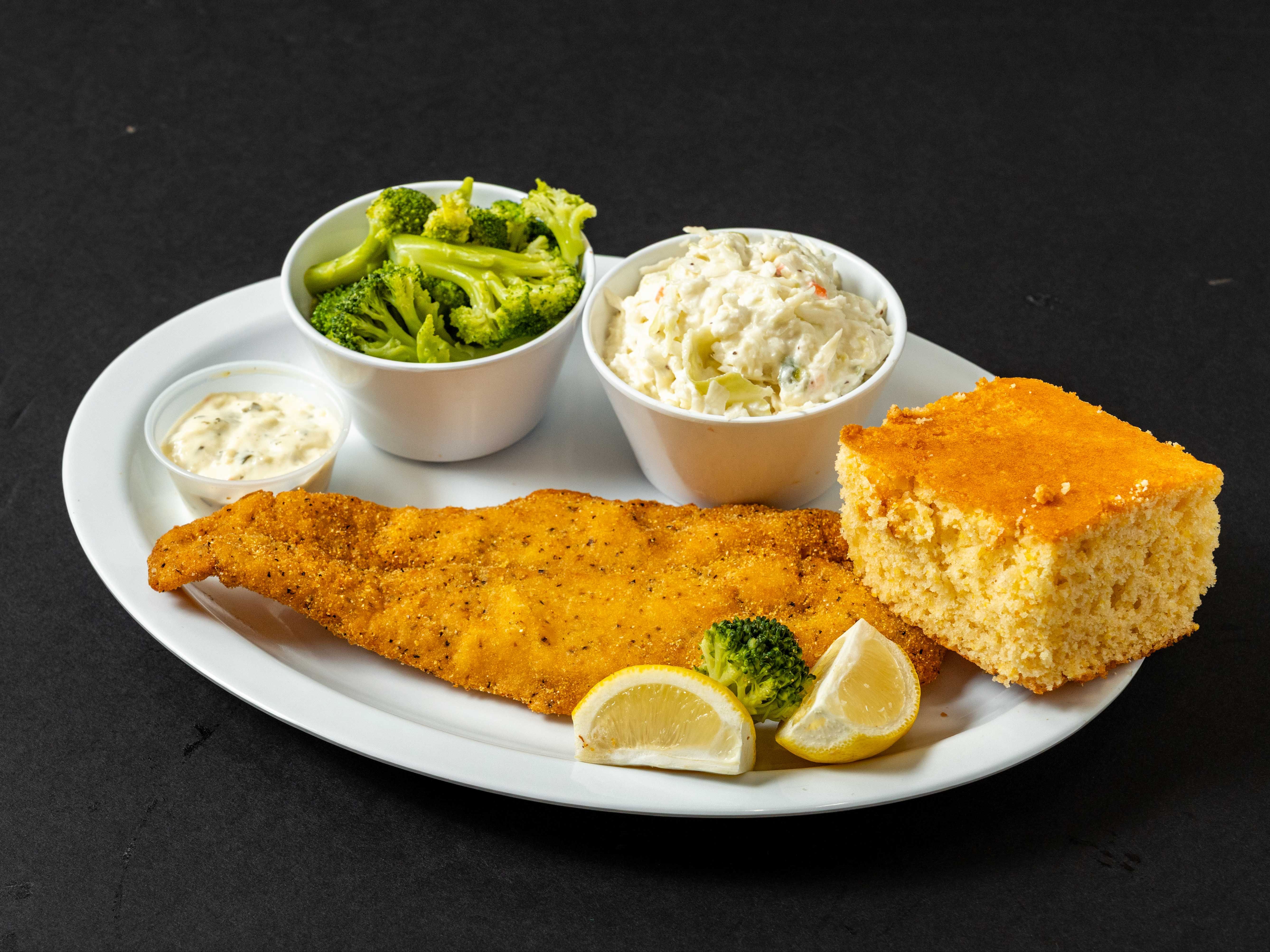 13. Fried Fillet Of Flounder.