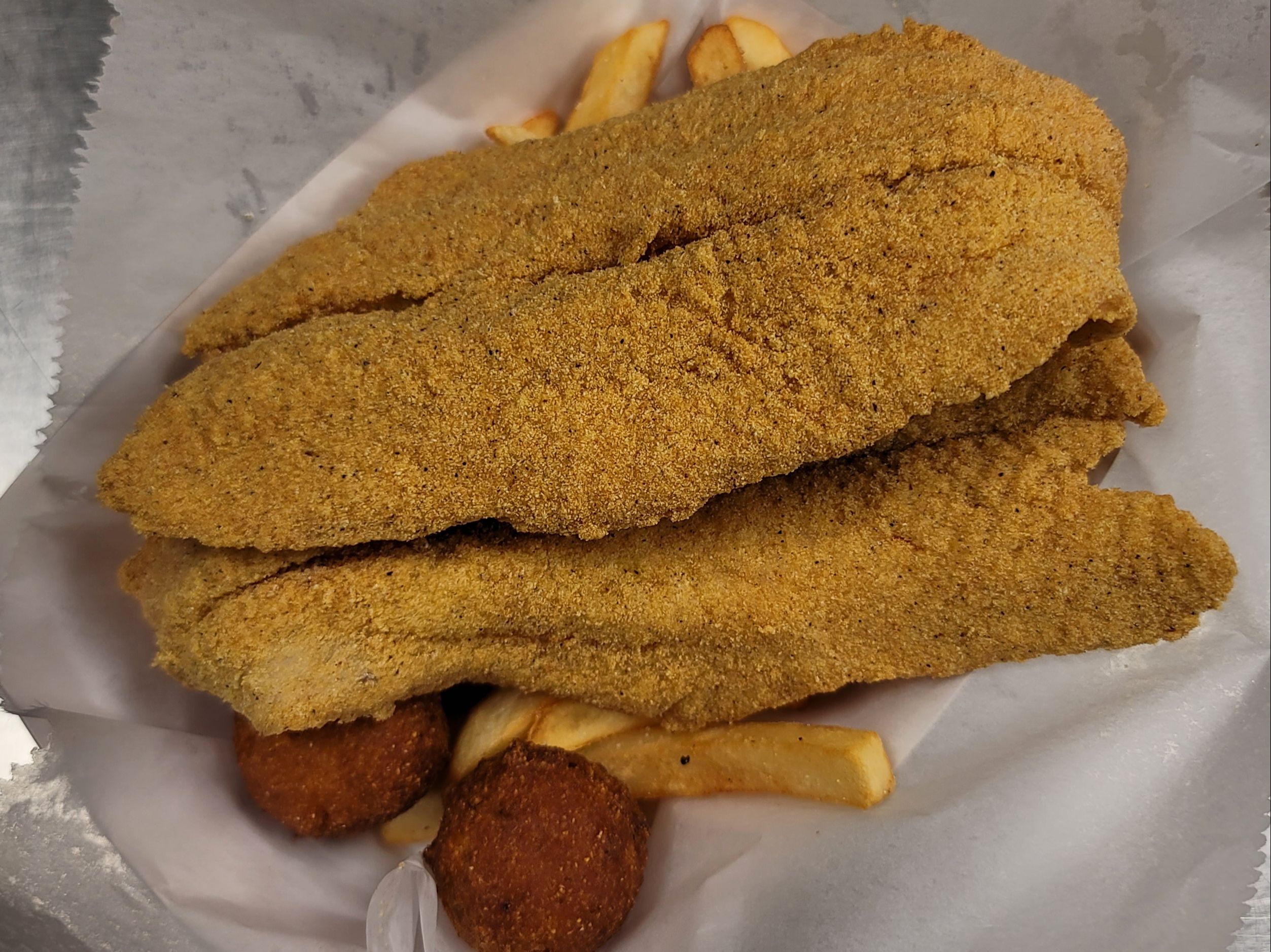 2 Fried Fish