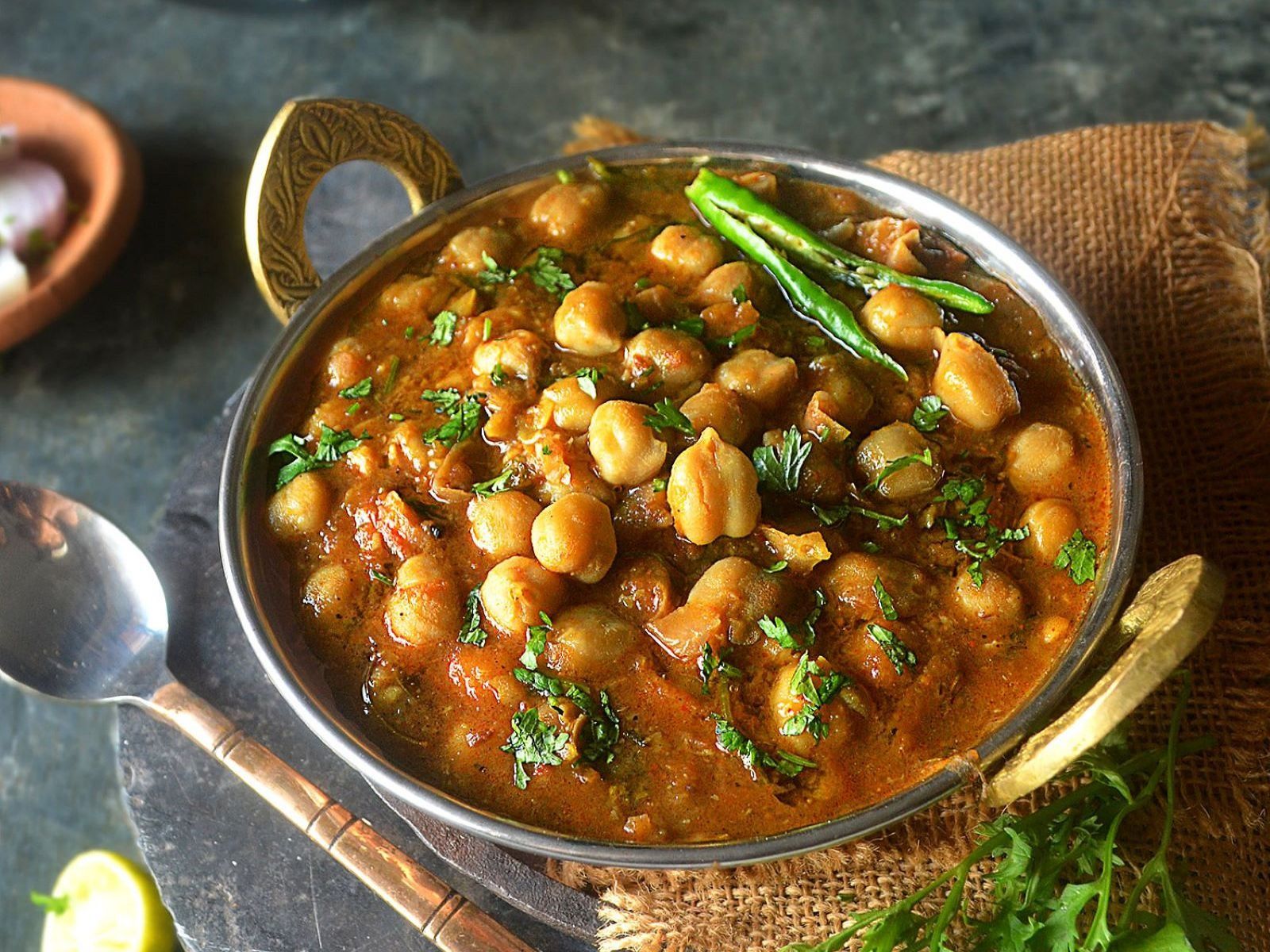 Chana Masala Rice Bowl (GF, VG).