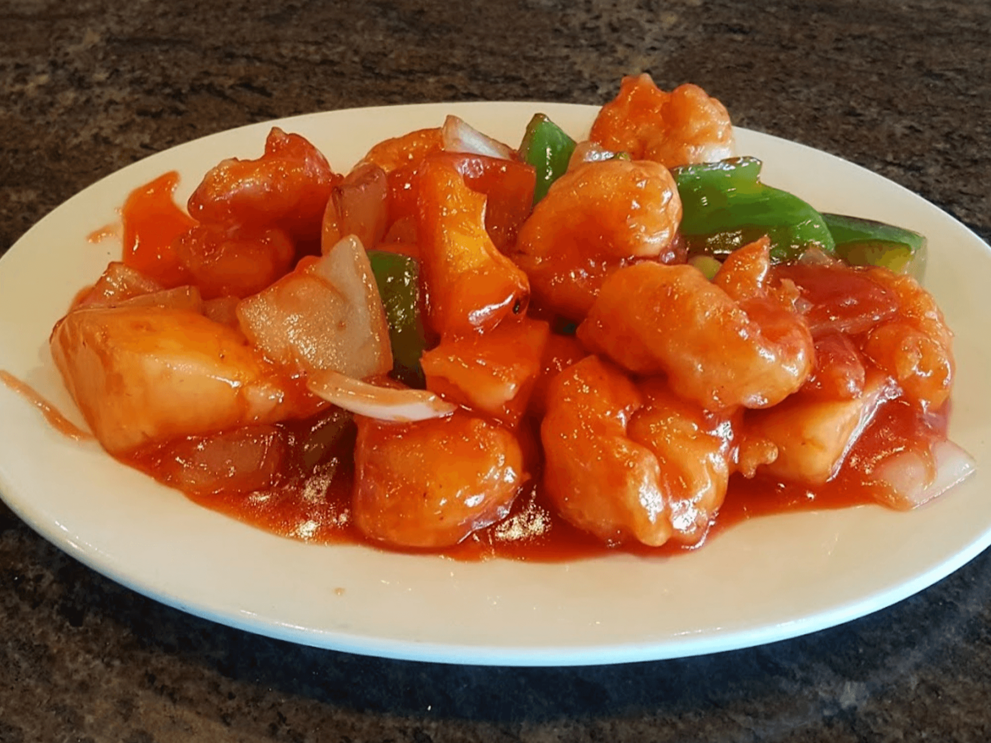 Sweet And Sour Shrimp