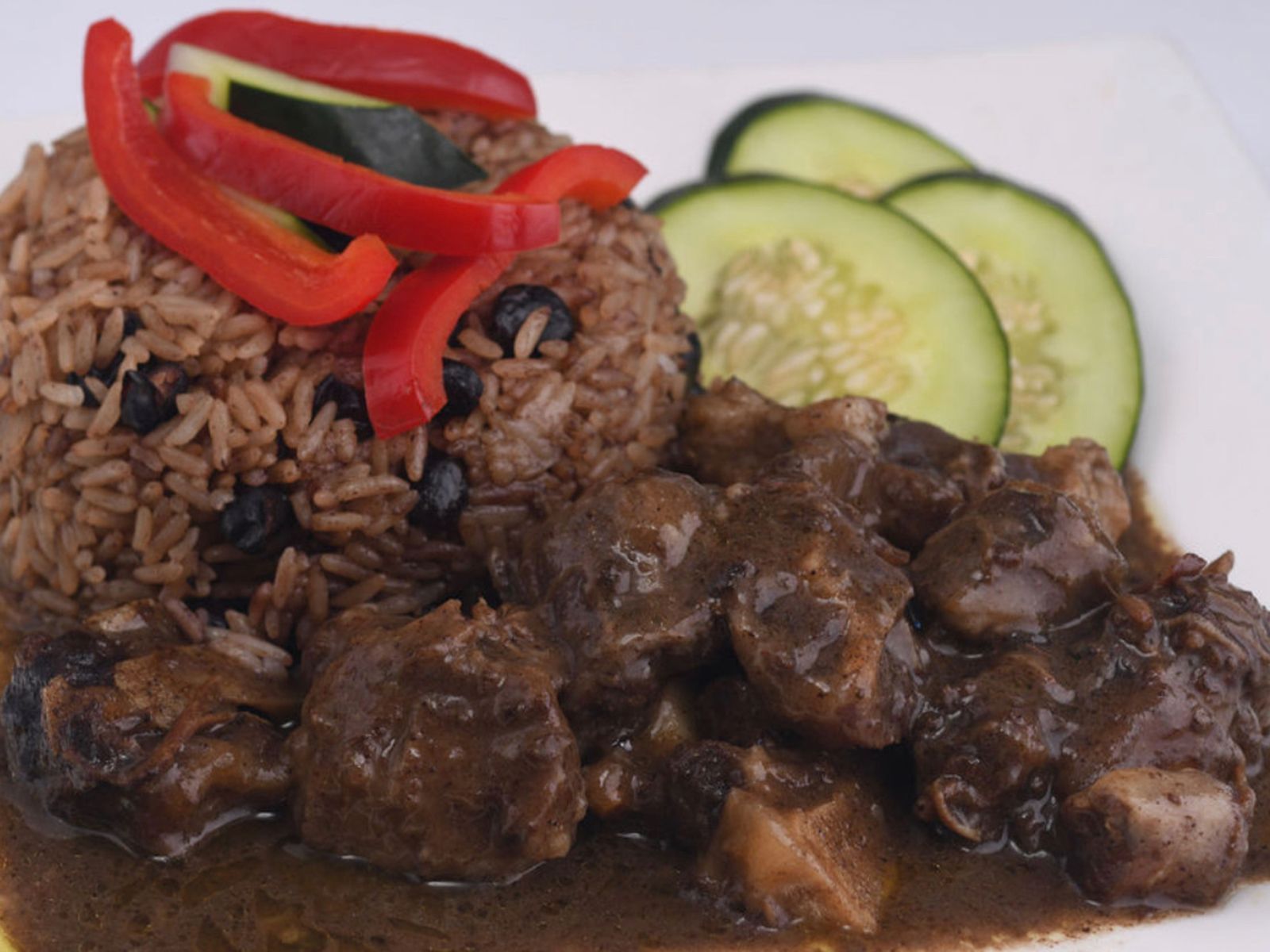 Oxtail with Jollof Rice