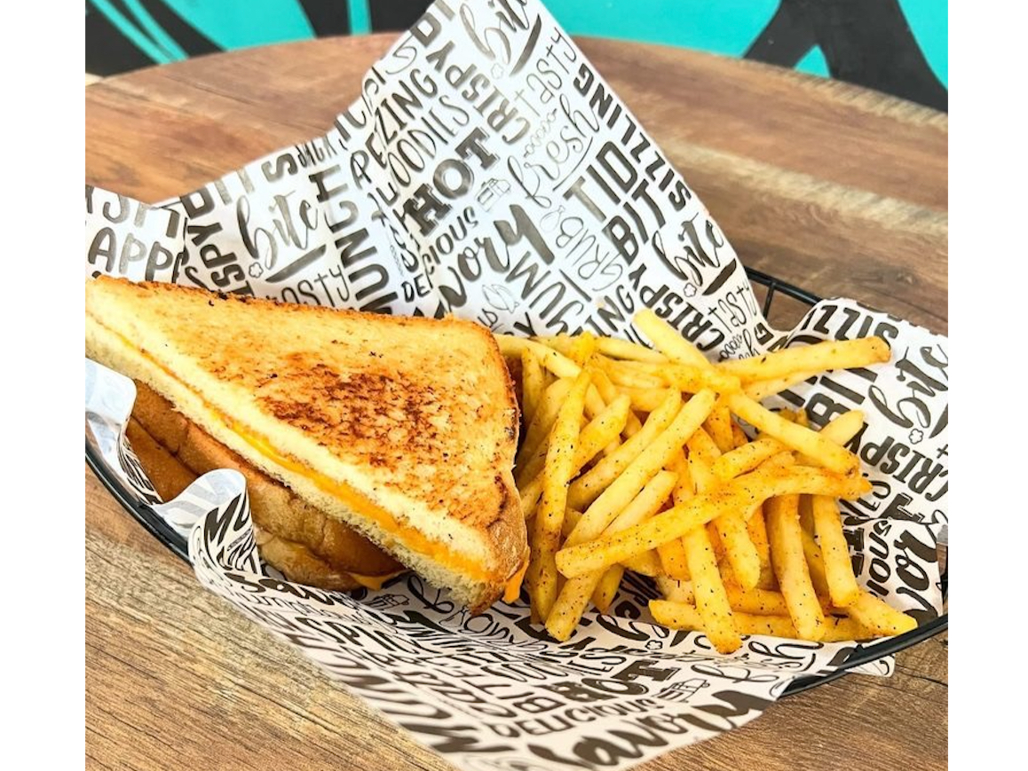 Kids Grilled Cheese Sandwich.