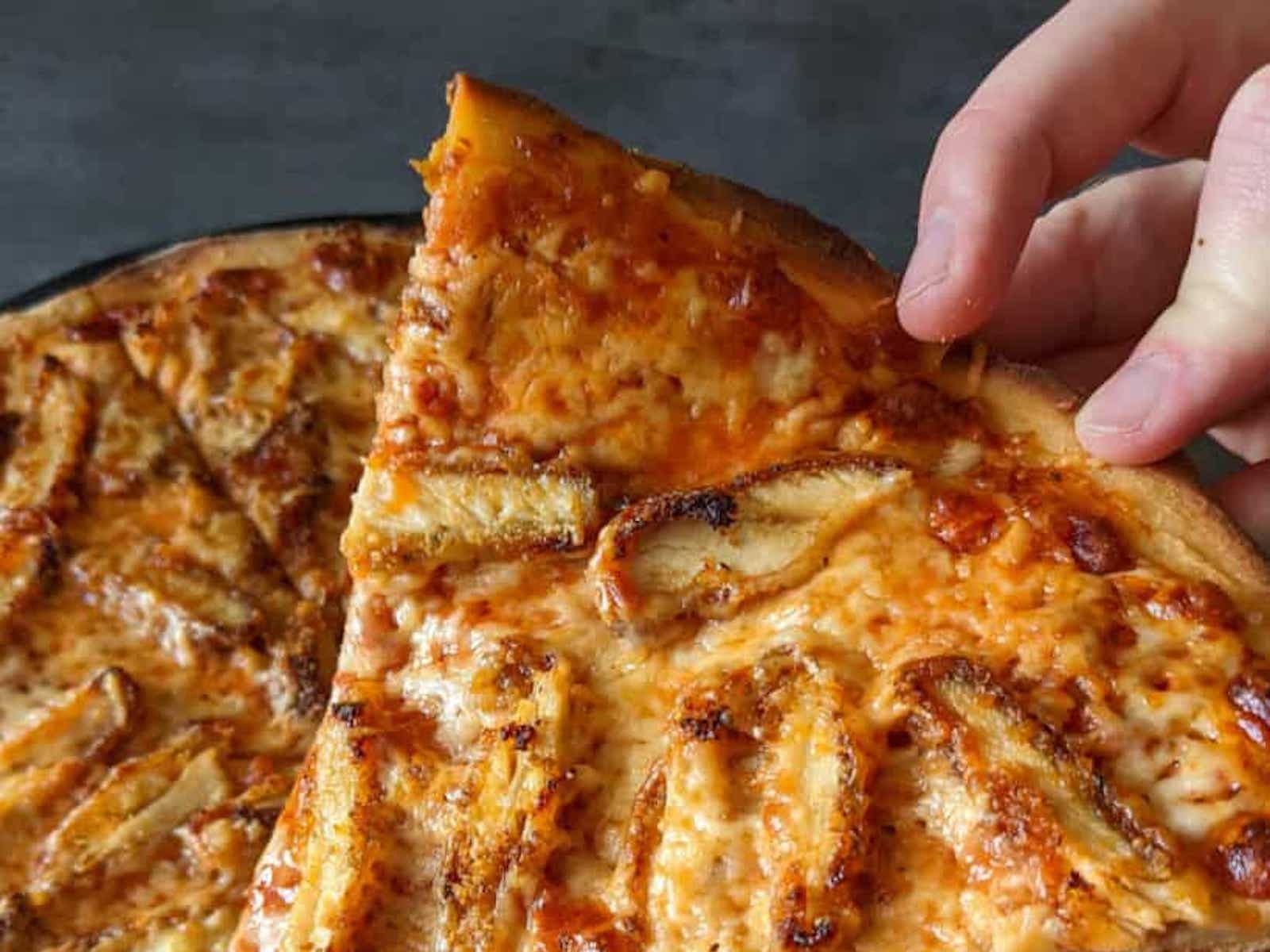 Chicken Parm Pizza.