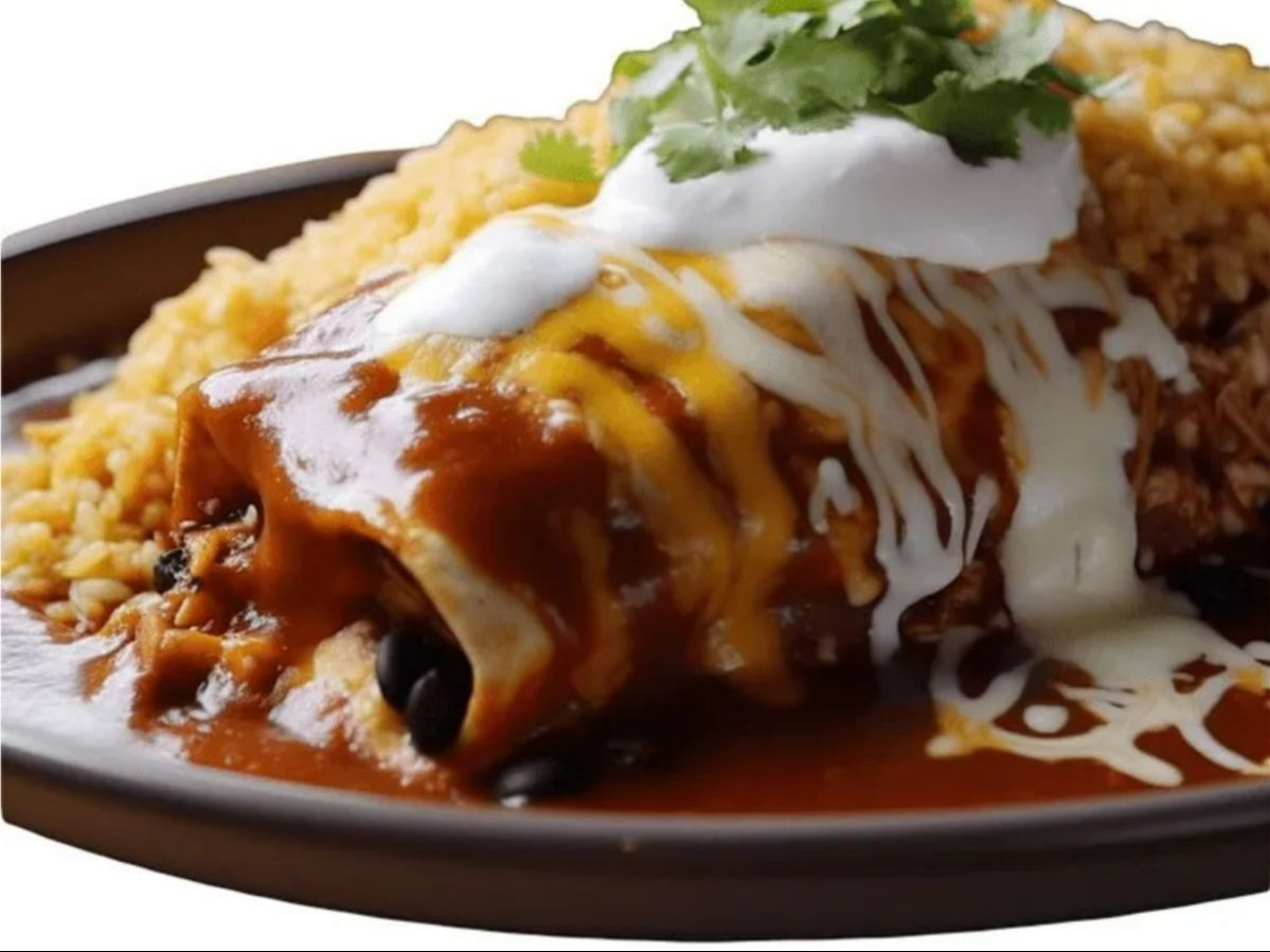 Lunch Enchilada Supreme.