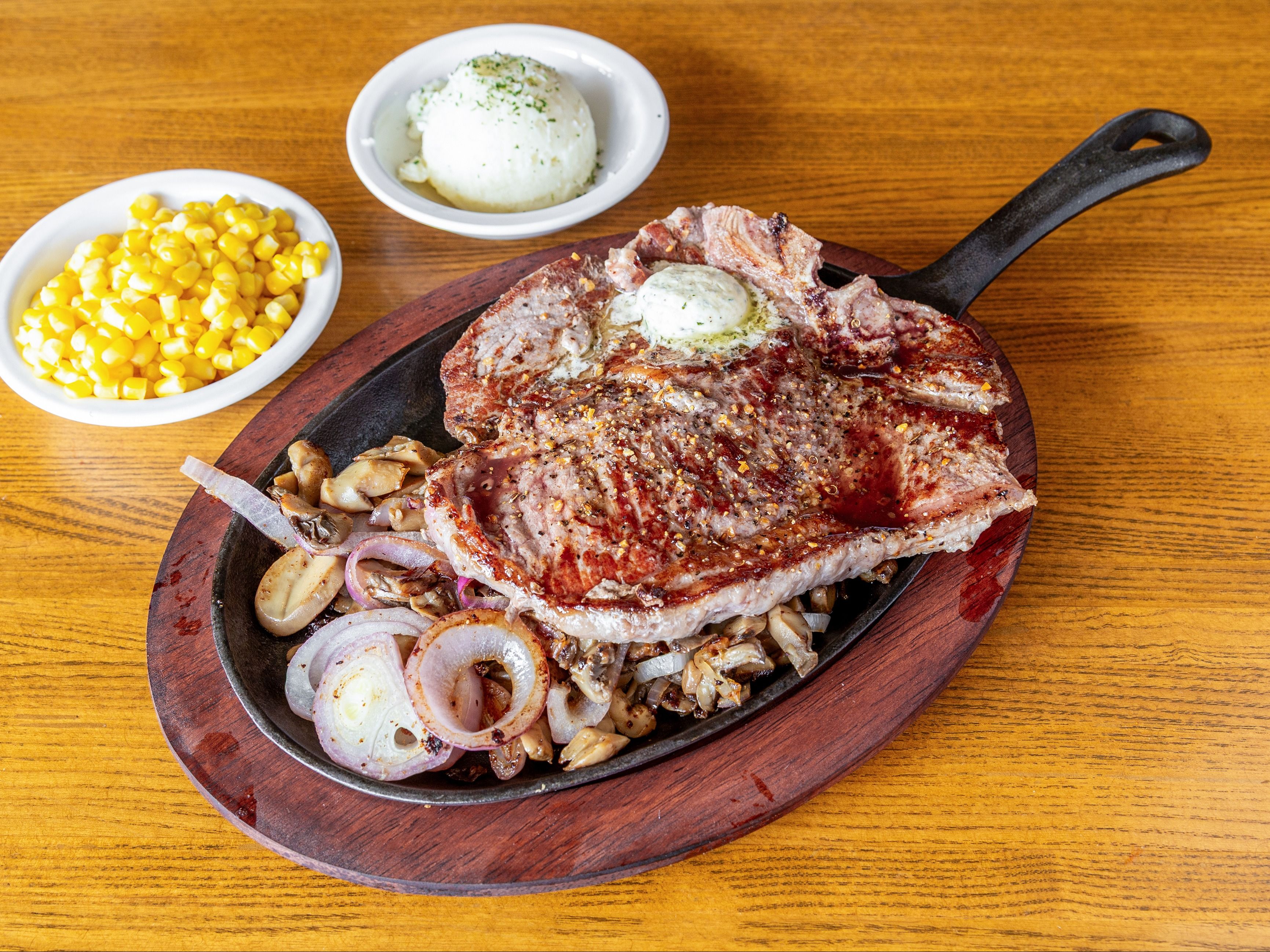 T-Bone Steak.