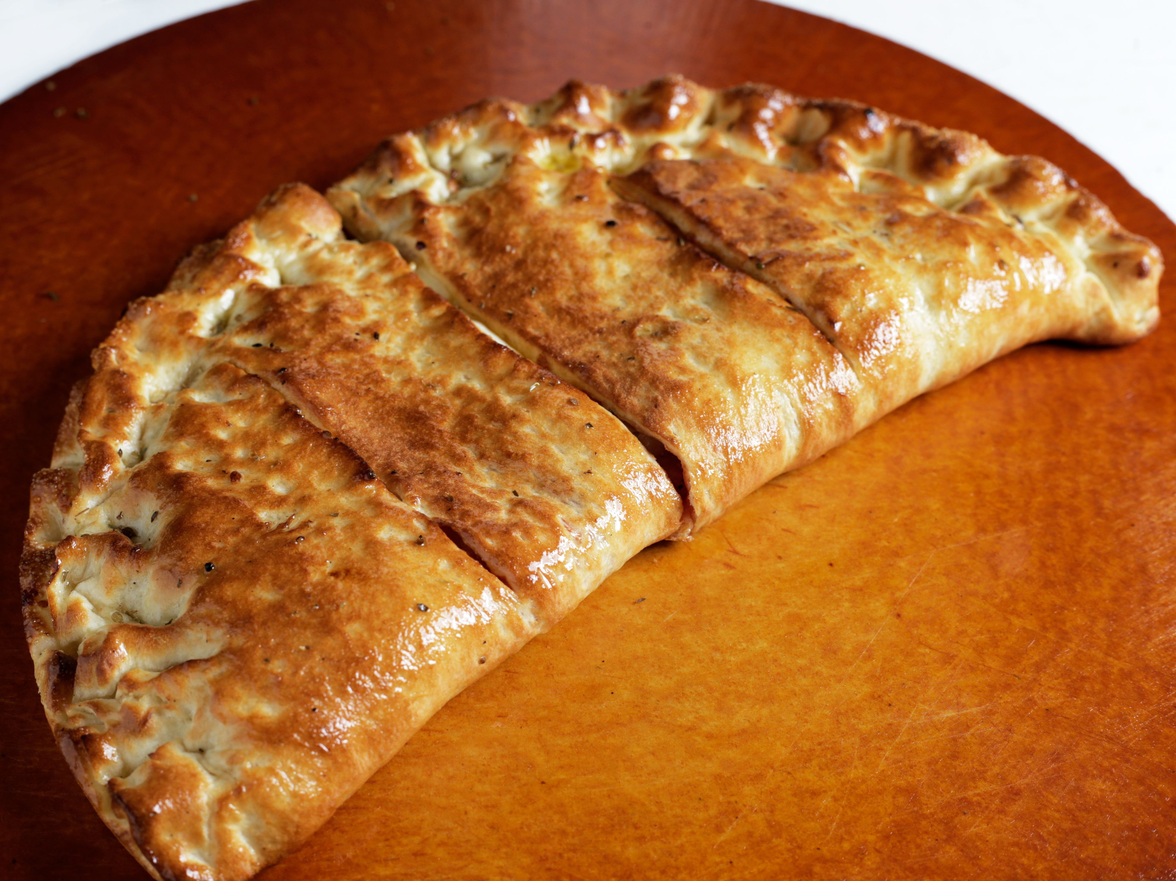 Greek Gyros Calzone.