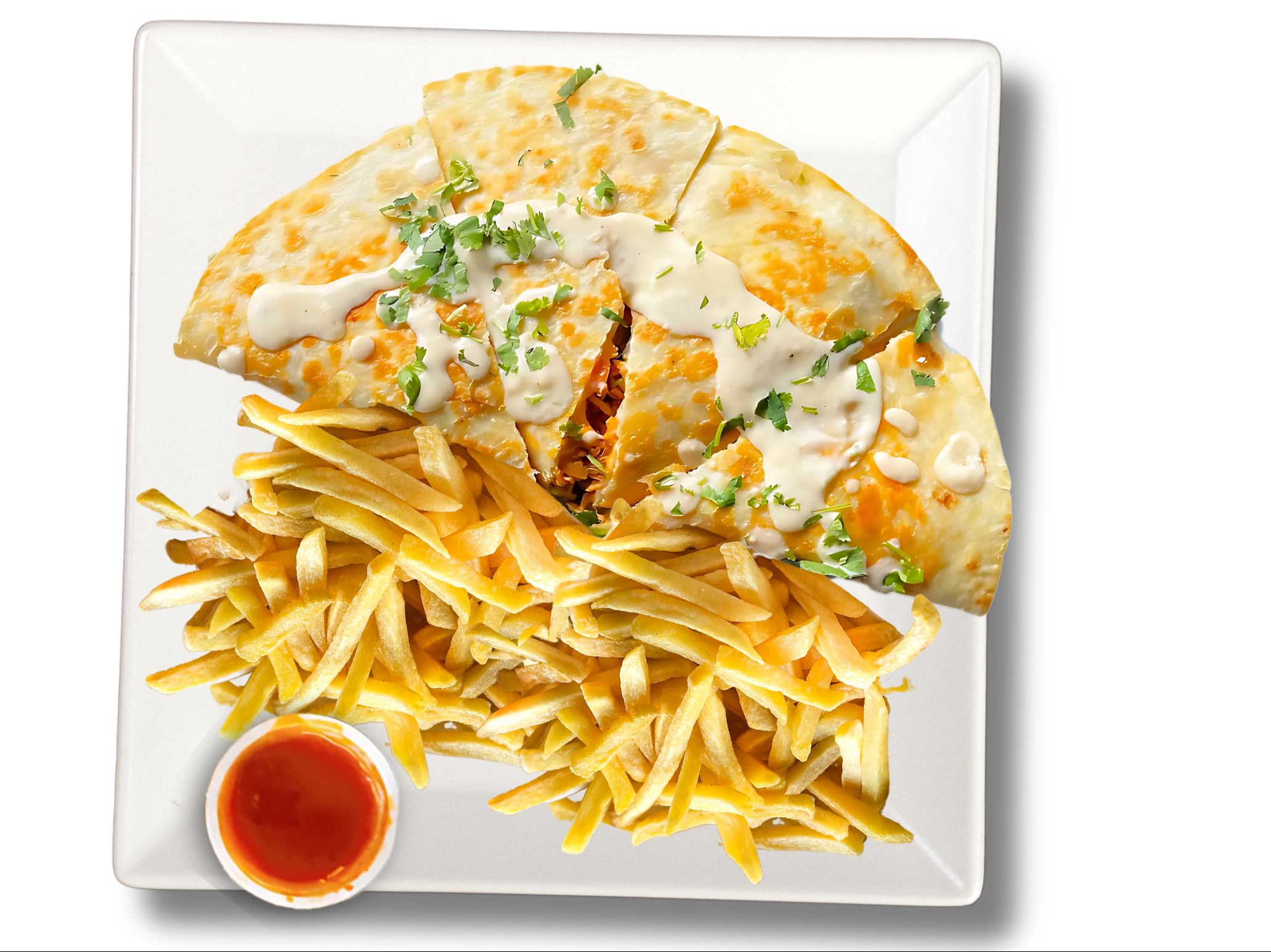 Quesadilla Cancun.