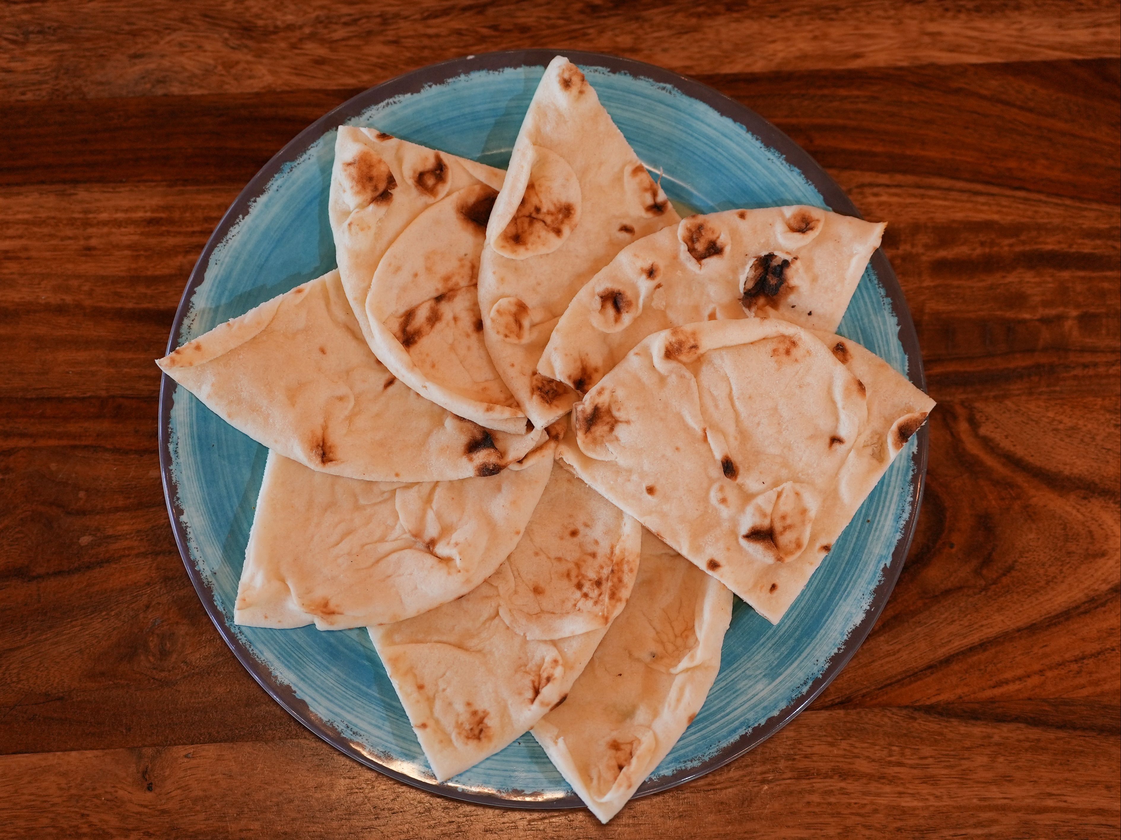 Toasted Pita.