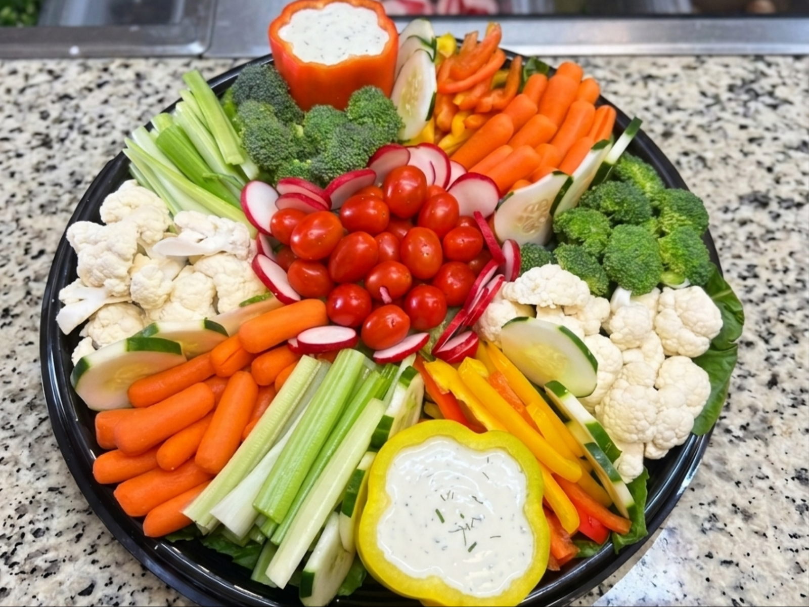 Fresh Cut Veggie Platter.