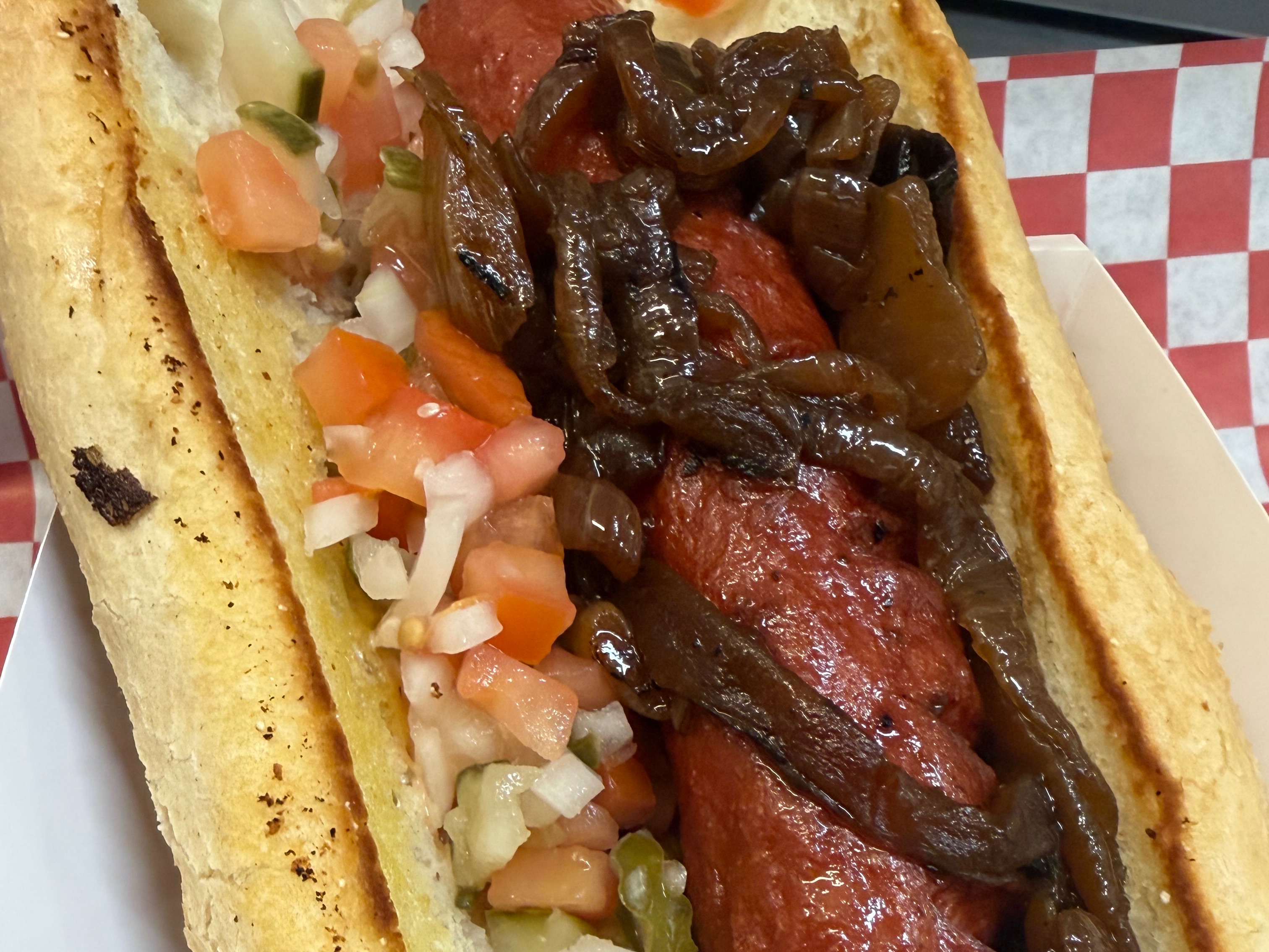 Halal Hot Dog.