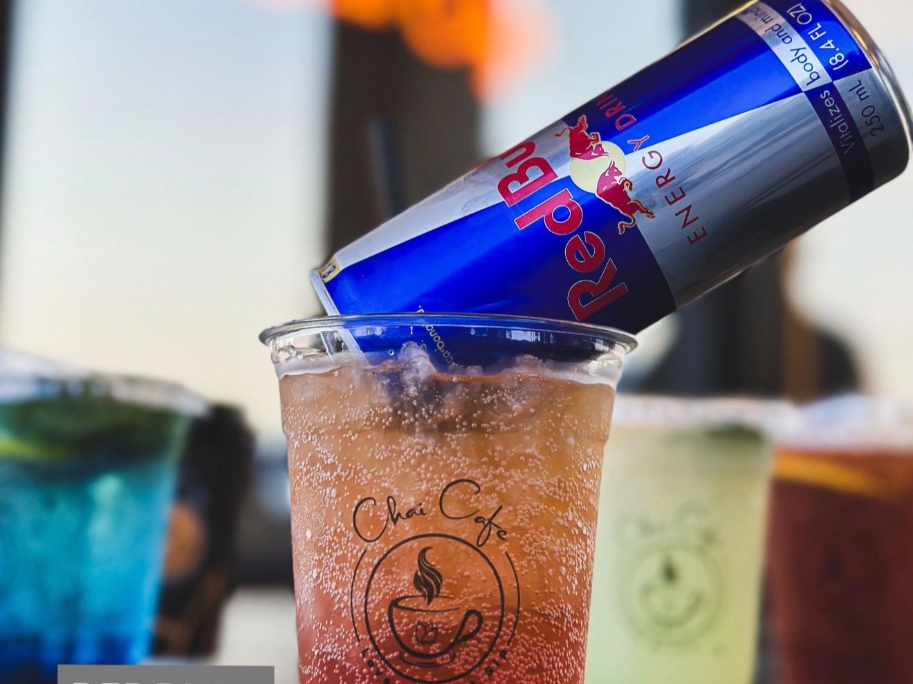 Redbull Refreshers.