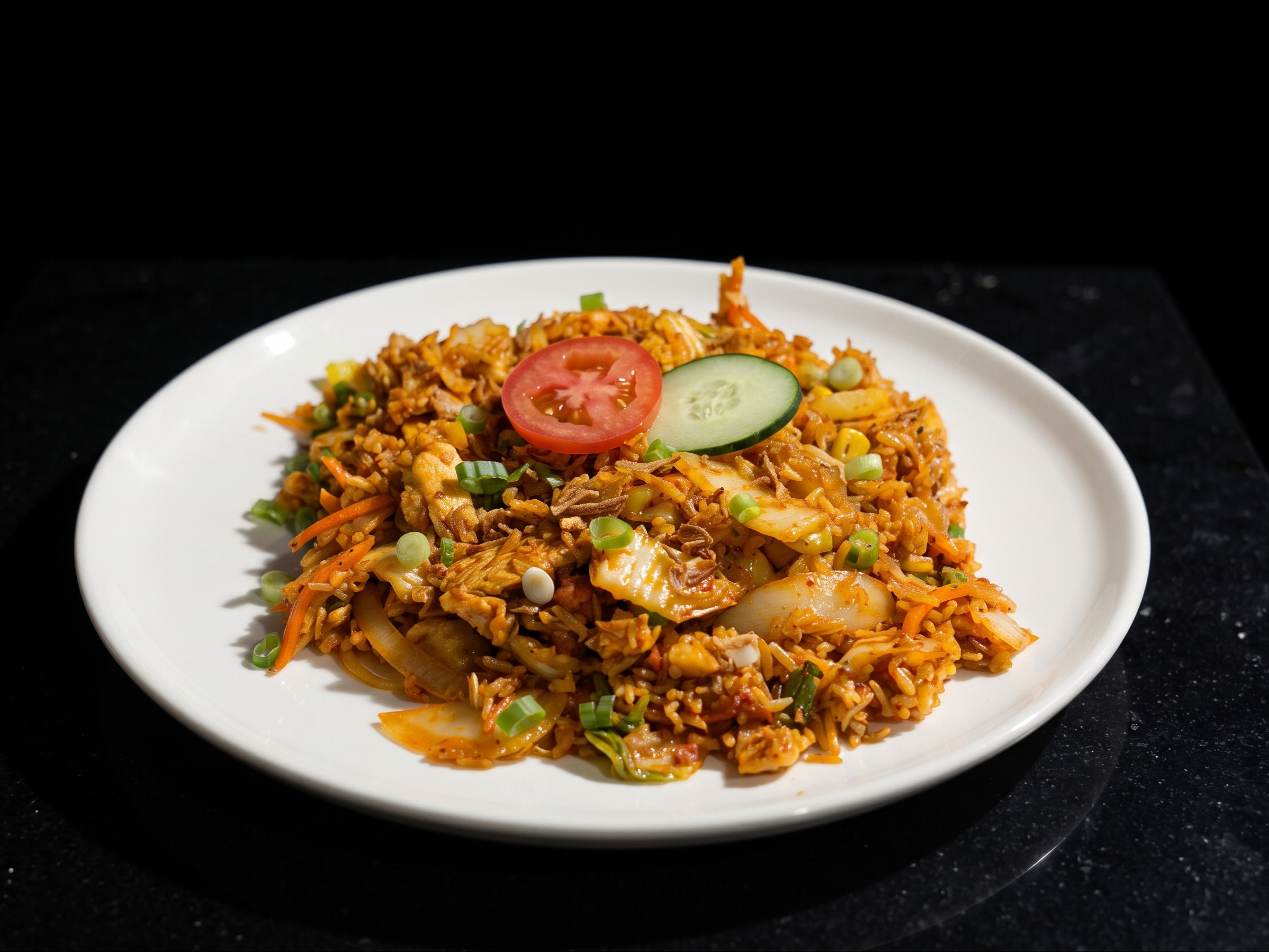 Bacon Bits Fried Rice.
