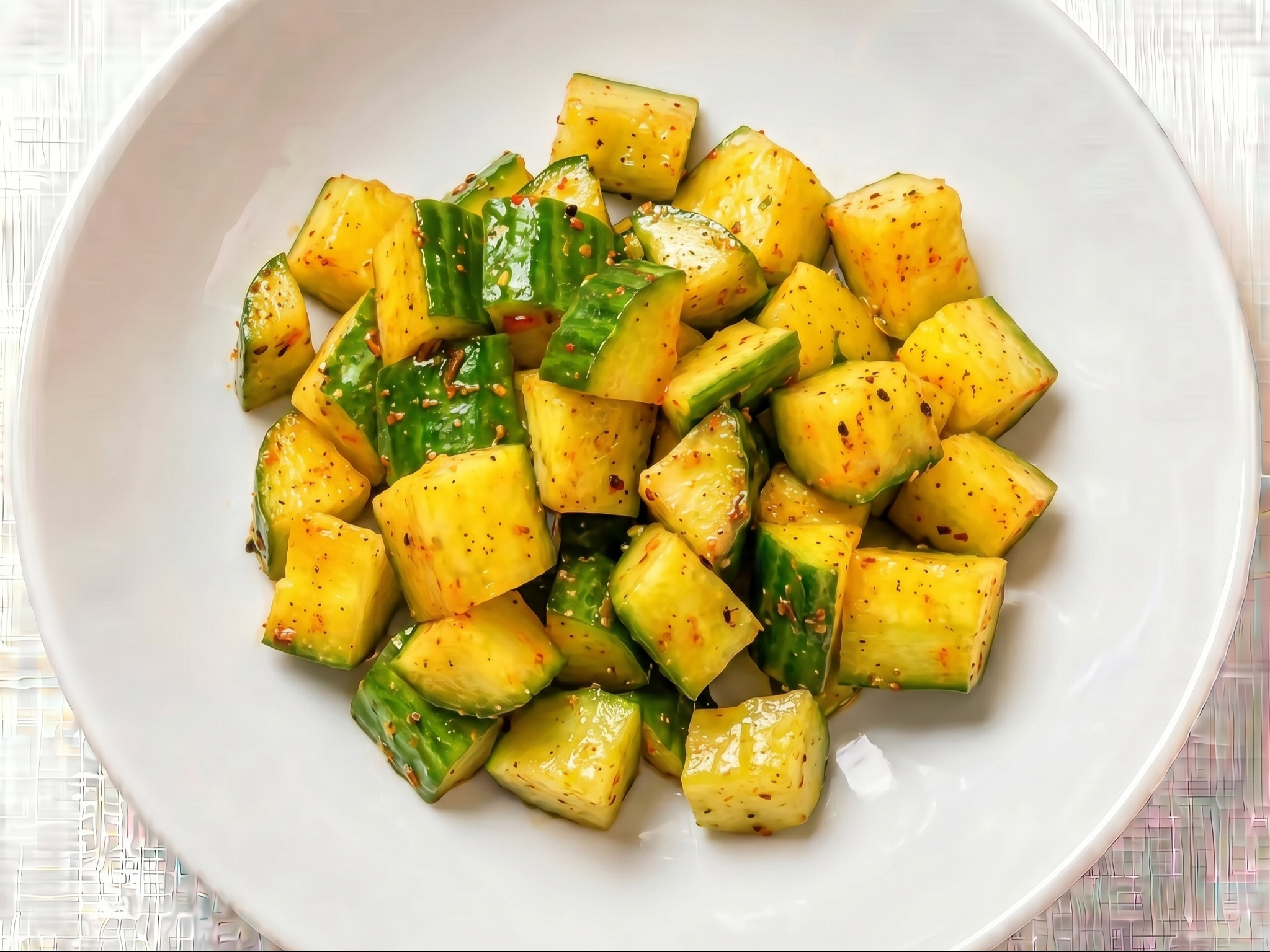 Salted Cucumber.