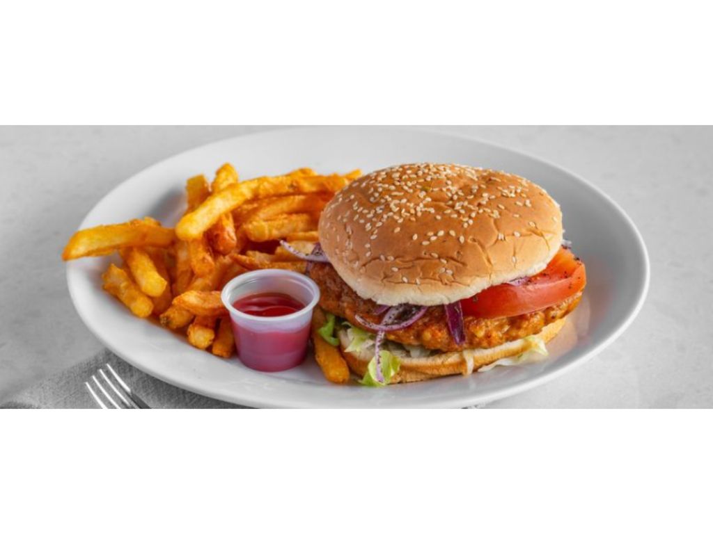 Chicken Luleh Burger.