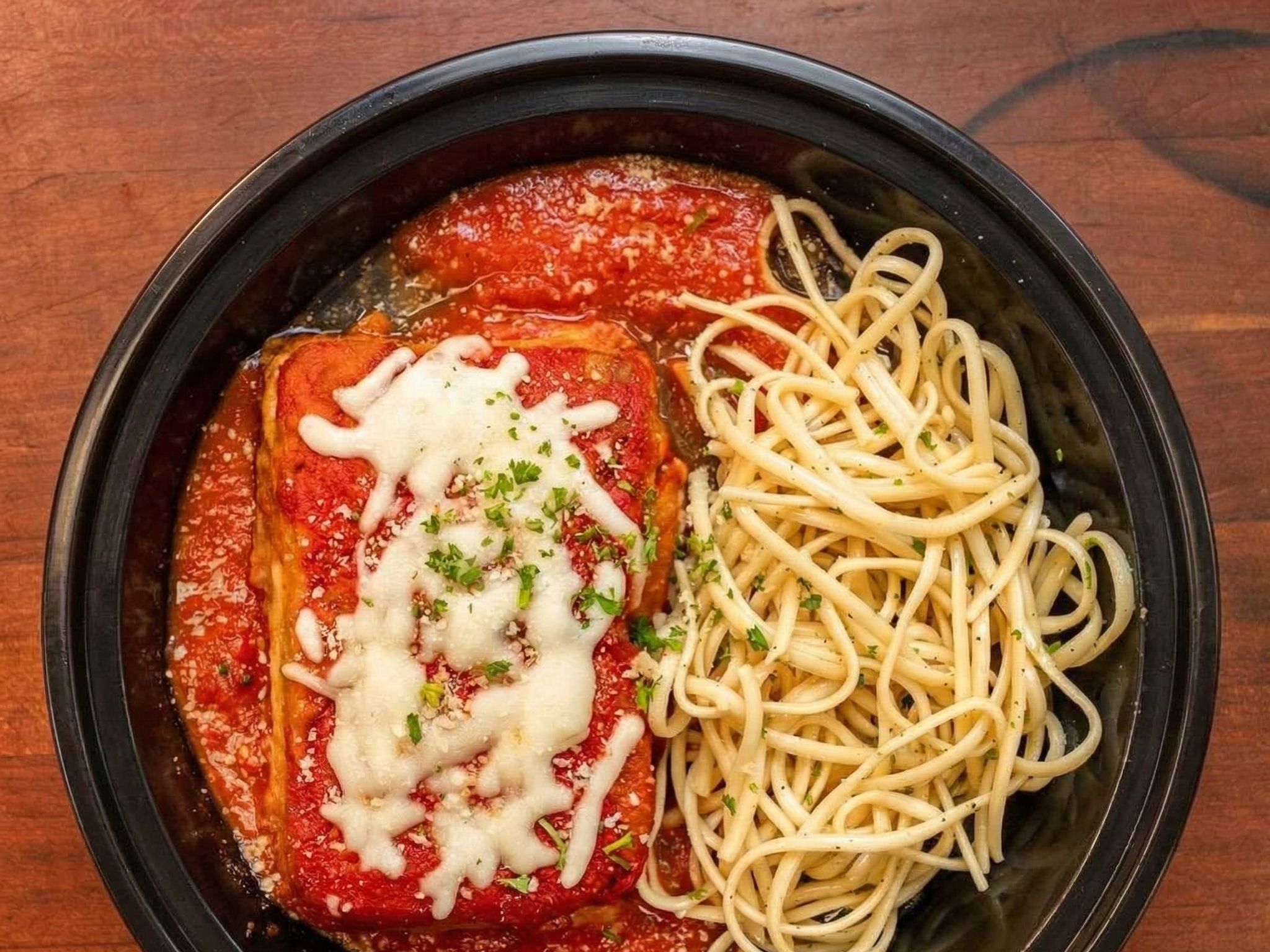 Eggplant Neapolitan Entree.