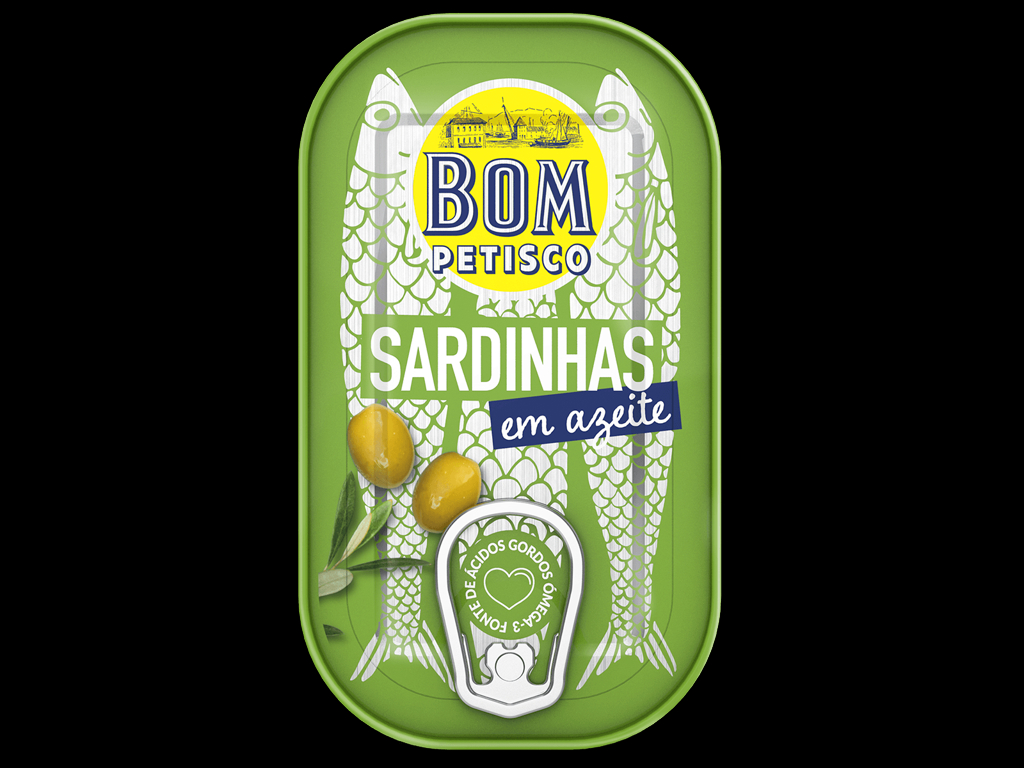 Bom Petisco Solid Tuna In Olive Oil.