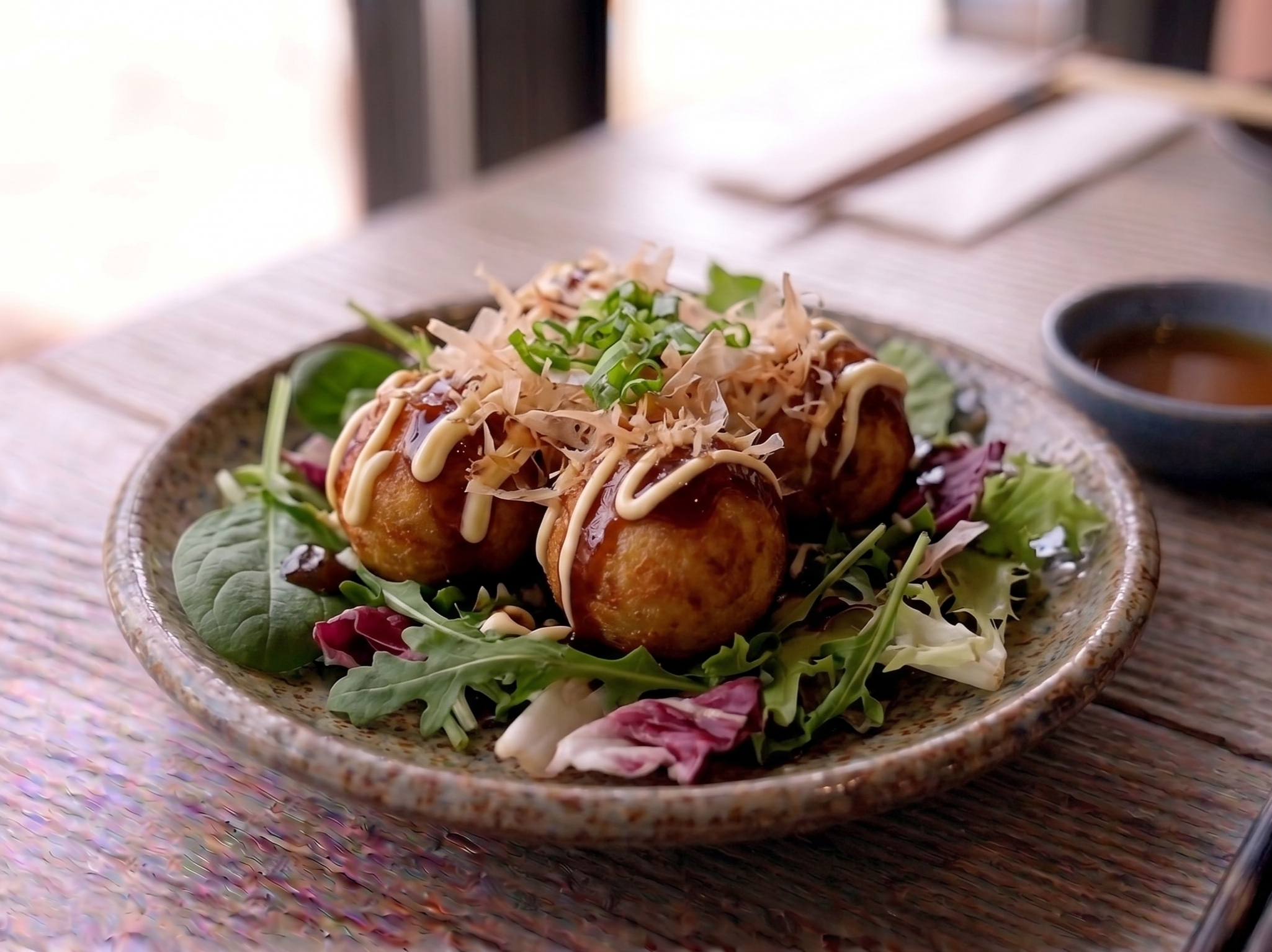 Takoyaki.