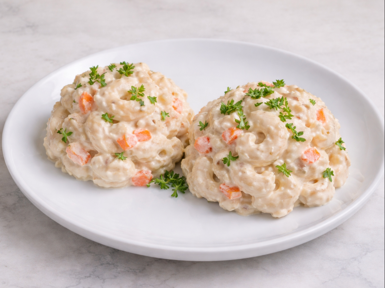 1.Everest Mac Salad 2 Scoops.