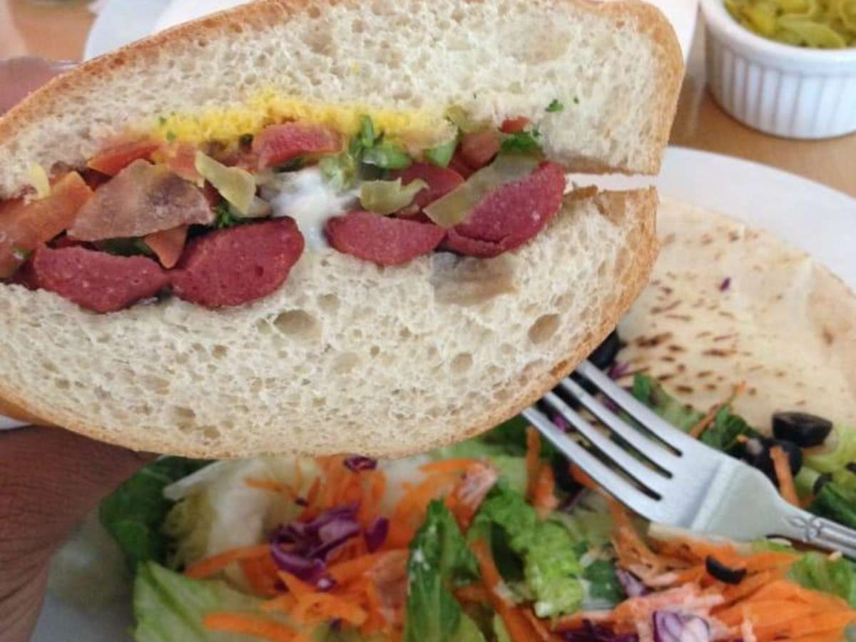 Sausage Sandwich.