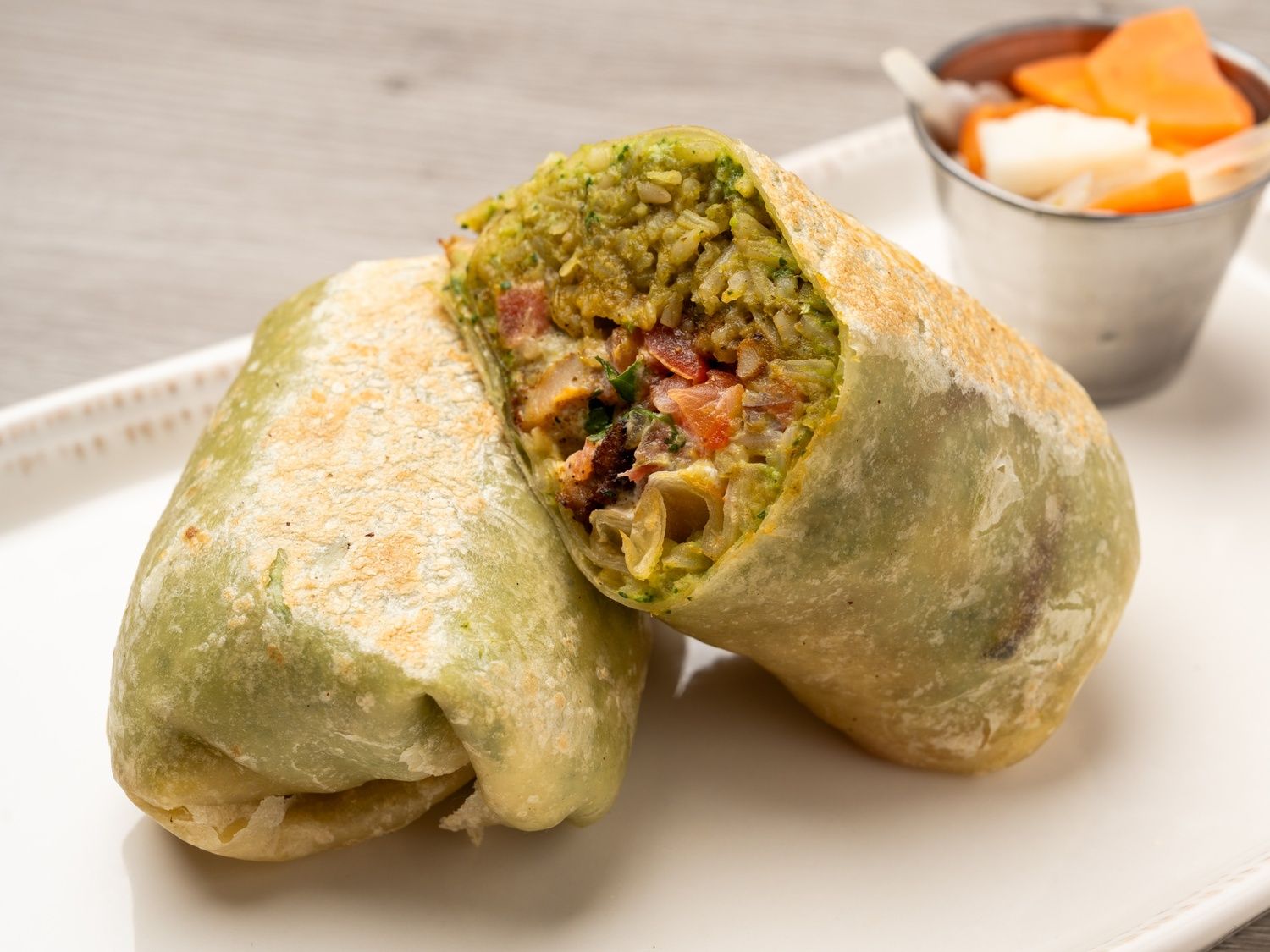 Chicken Shawarma Burrito.