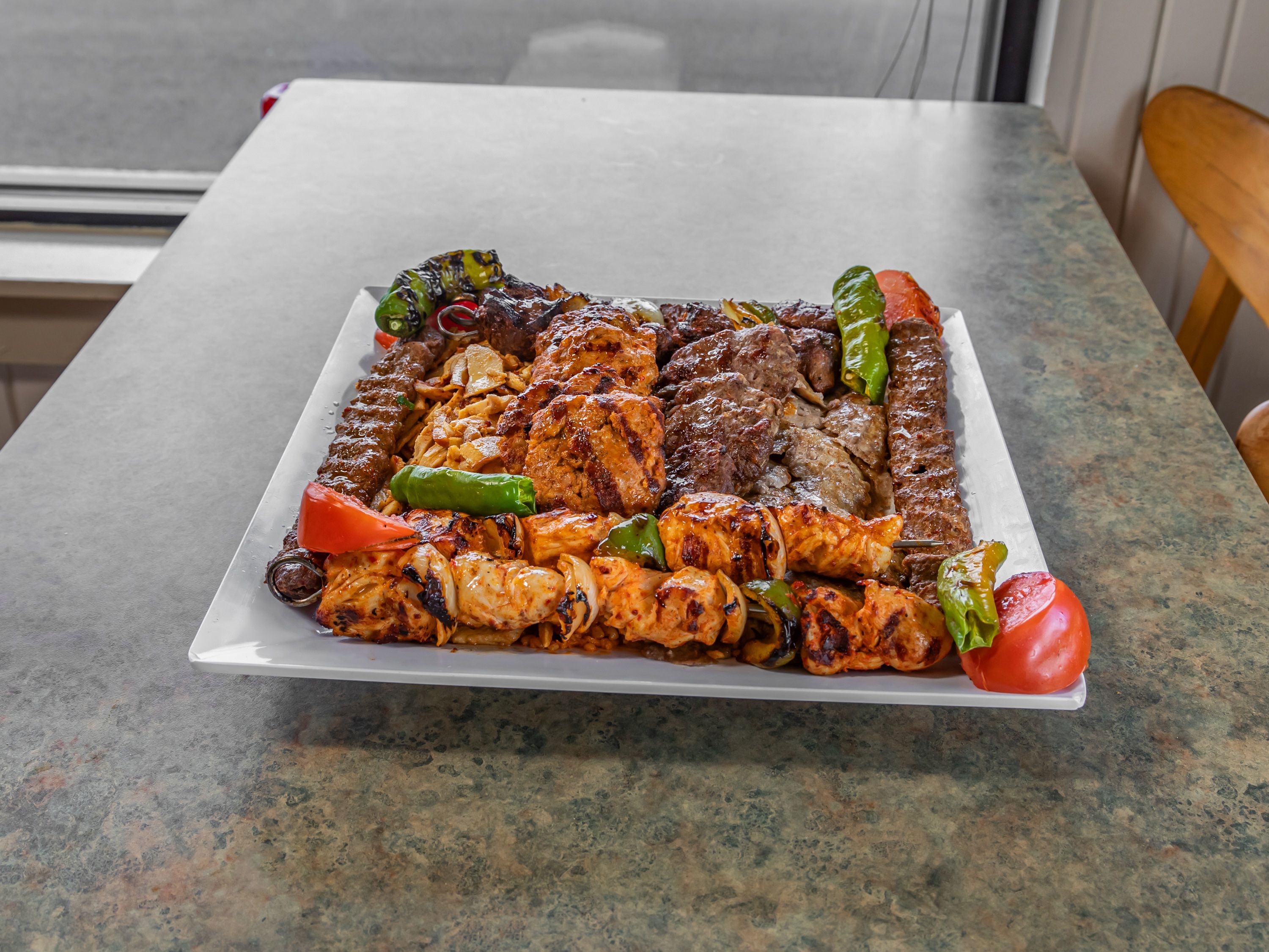 Familiy Serving Platter For 2 Ppl.