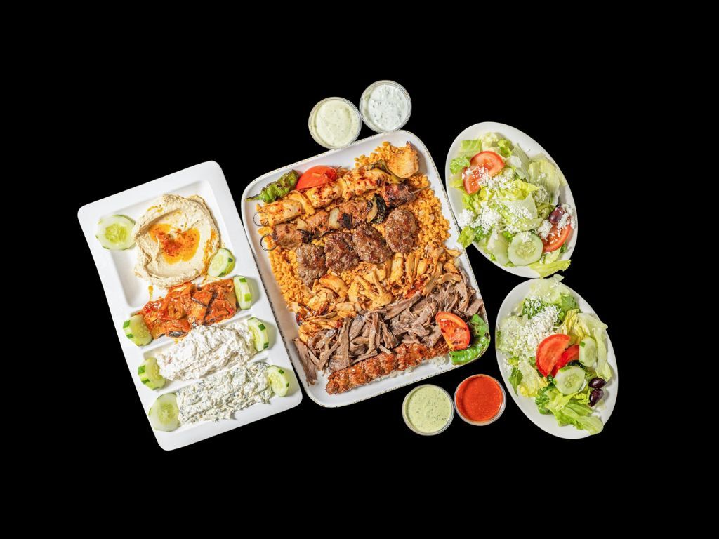Family Serving Platter For 2ppl.
