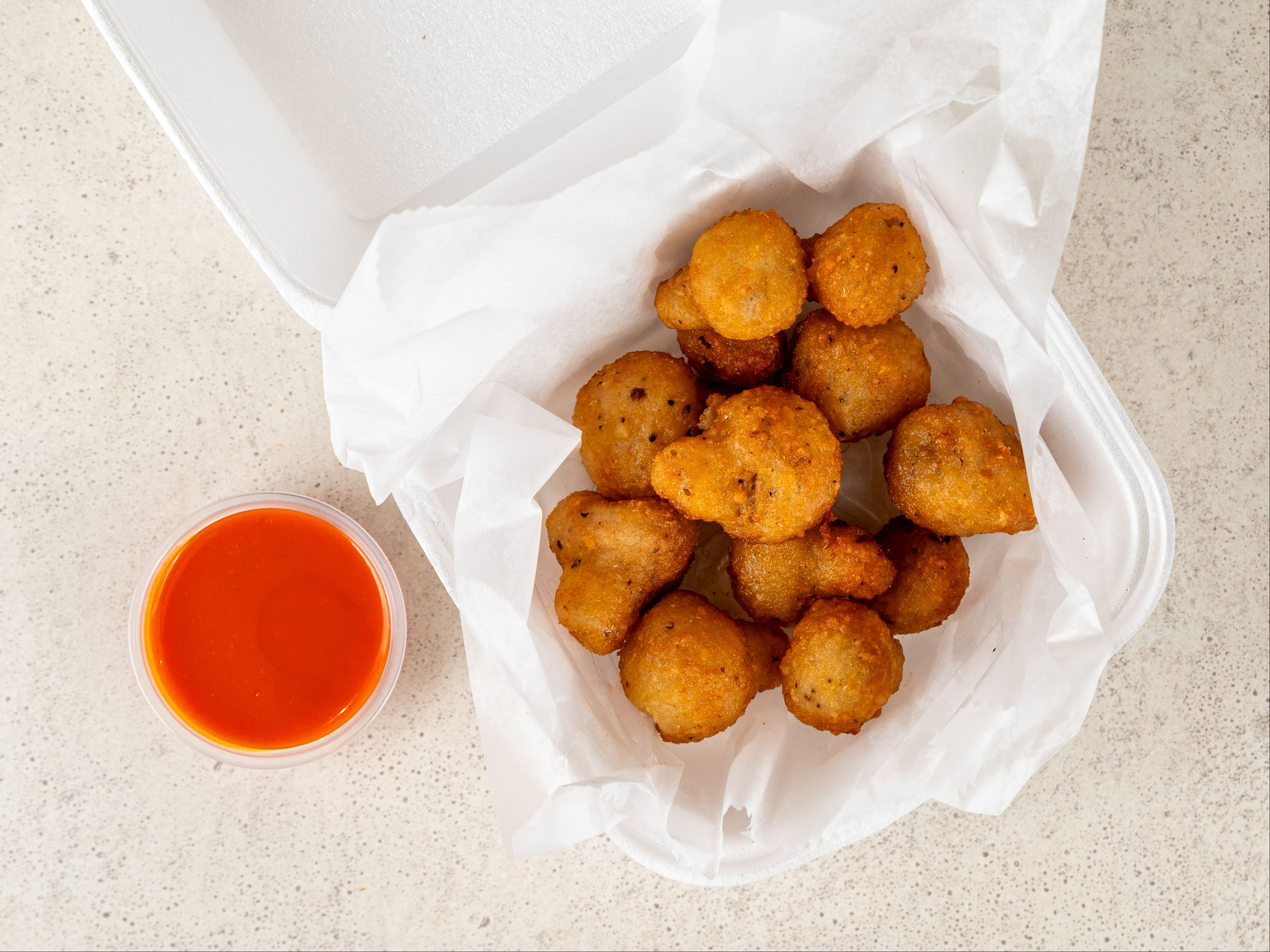 Fried Mushrooms.