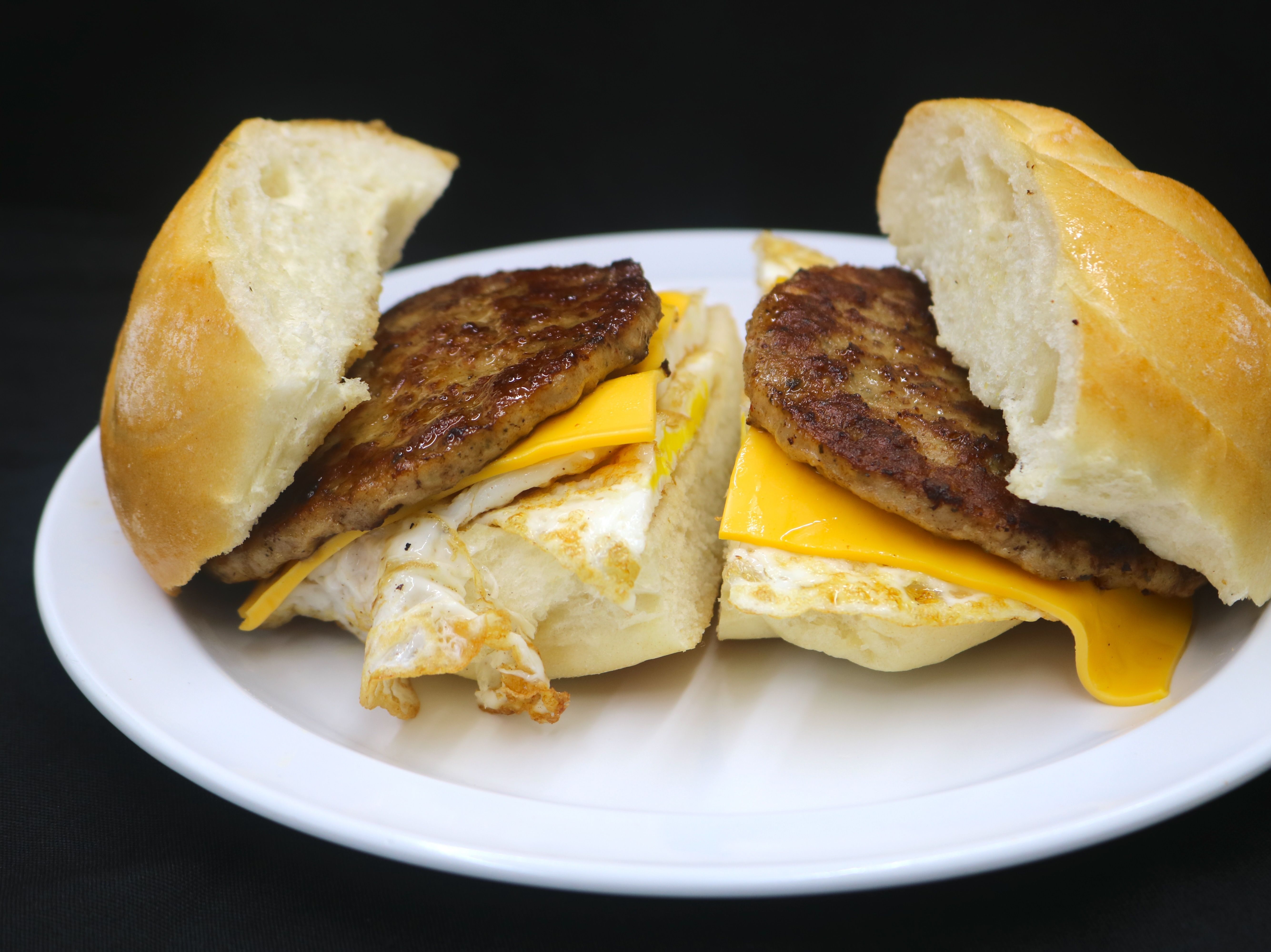 Sausage, Egg, Cheese Sandwich.
