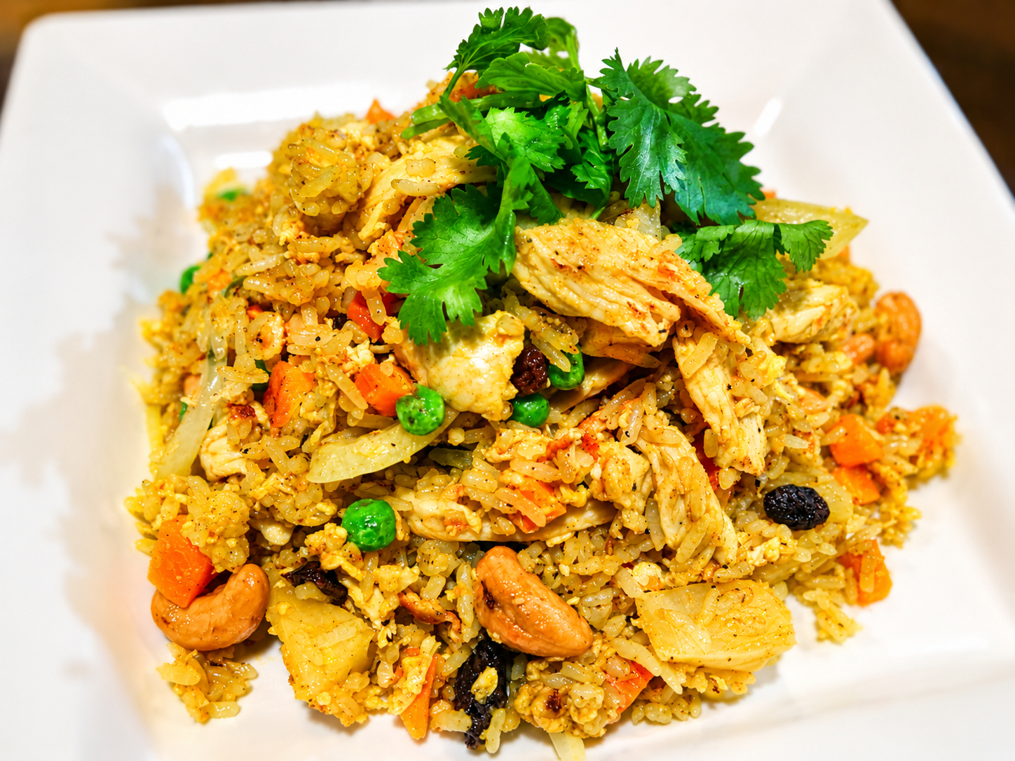 Pineapple Fried Rice.
