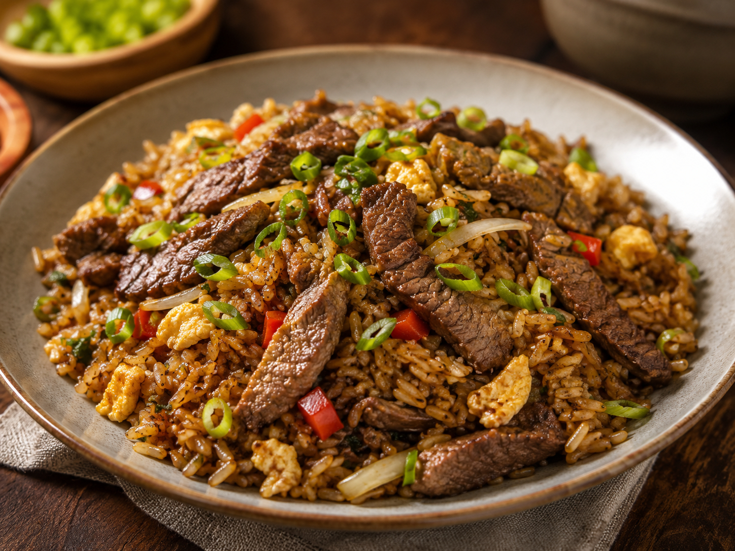 Chaufa De Carne.