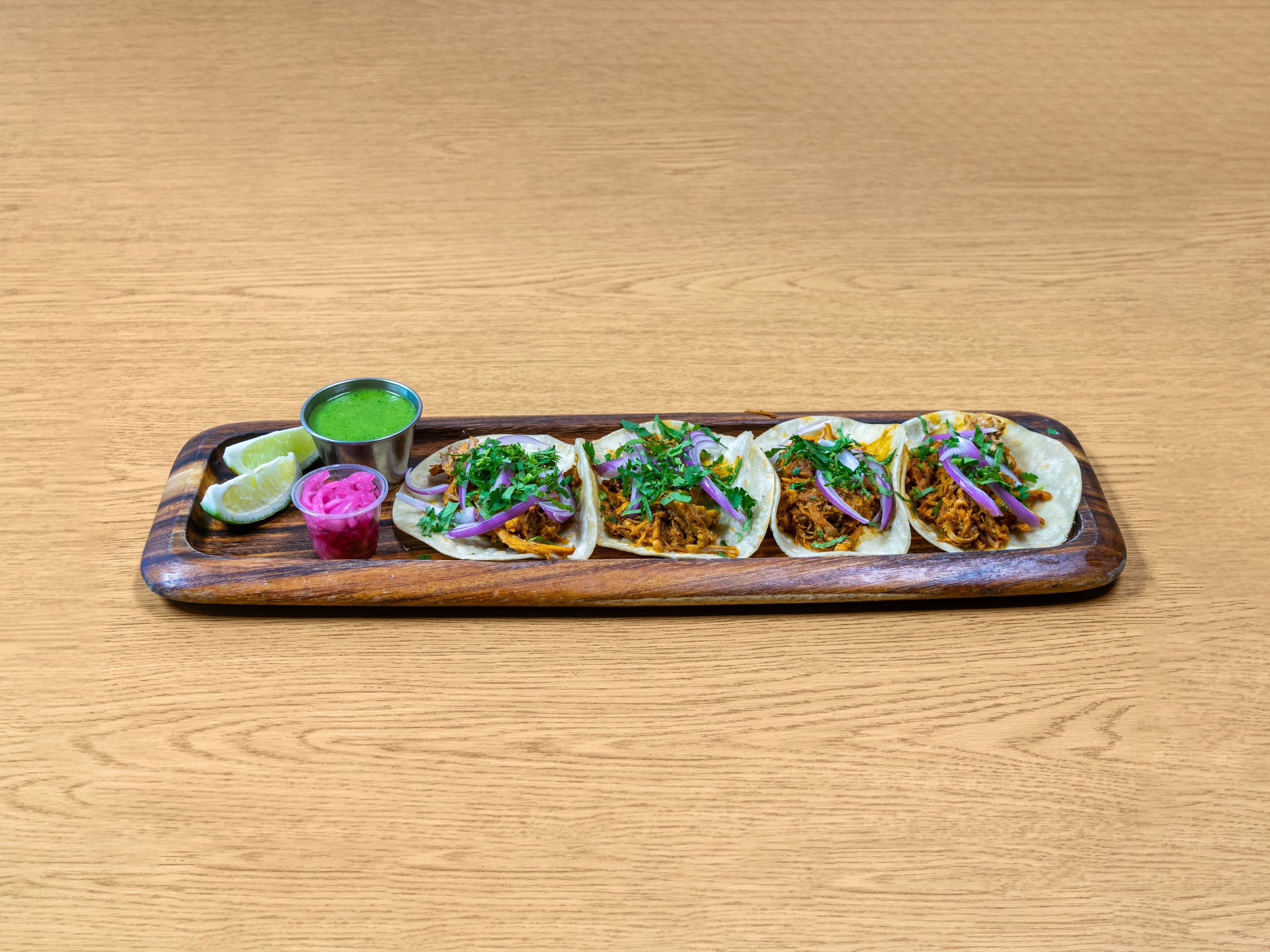 Cochinita Tajin Tacos.