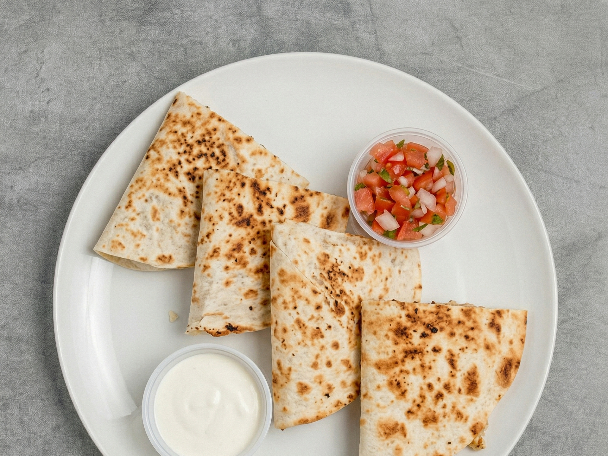 Cheese Quesadillas.
