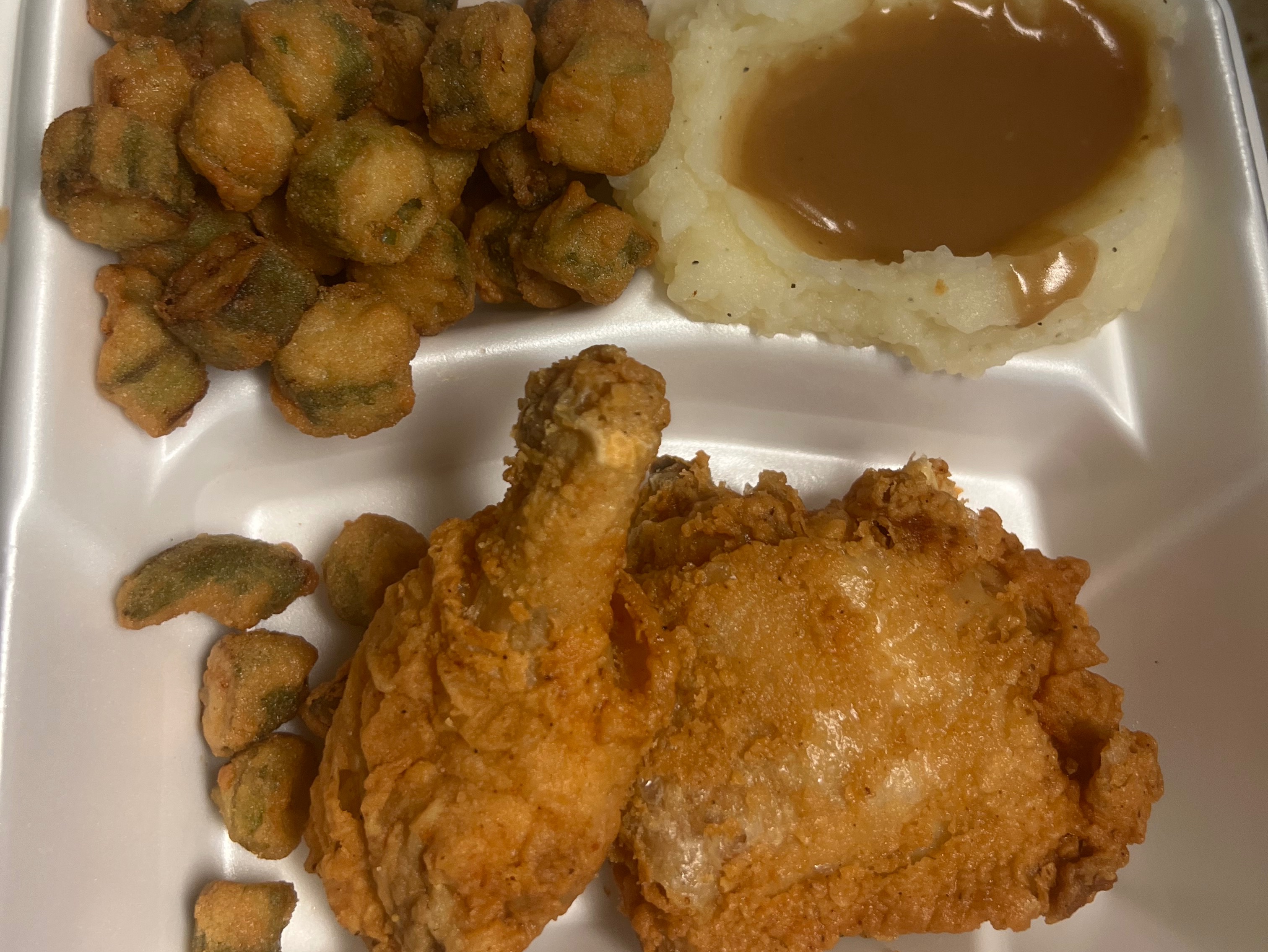 1/2 Fried Chicken.
