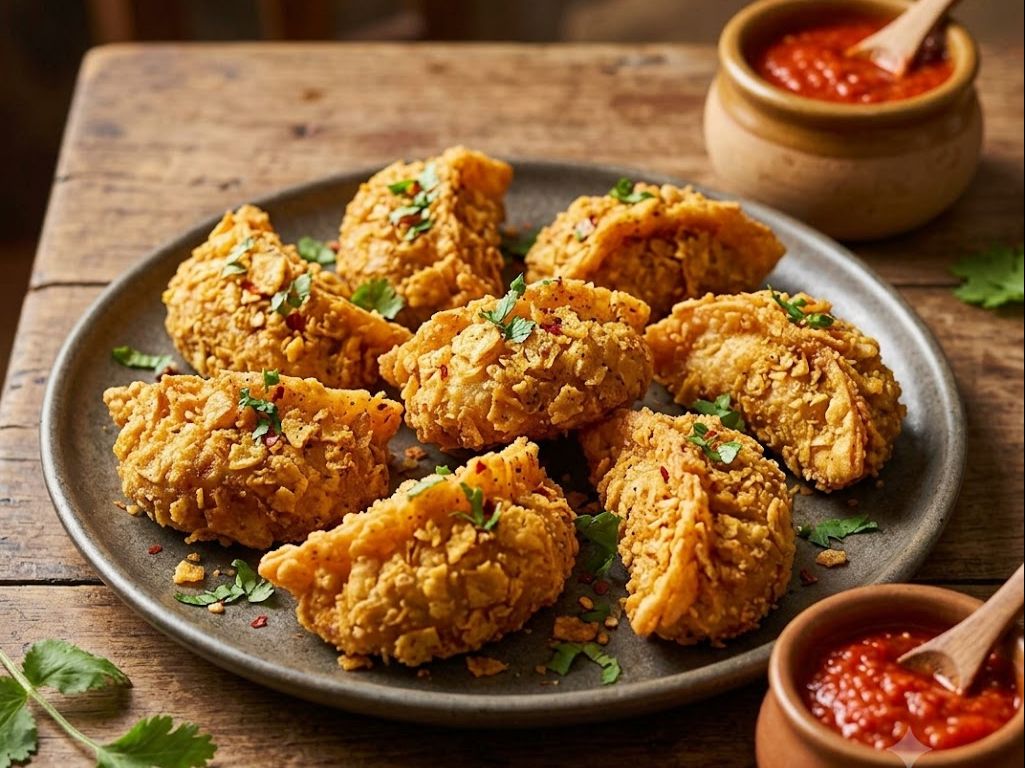 Kurkure Vegetable Momos