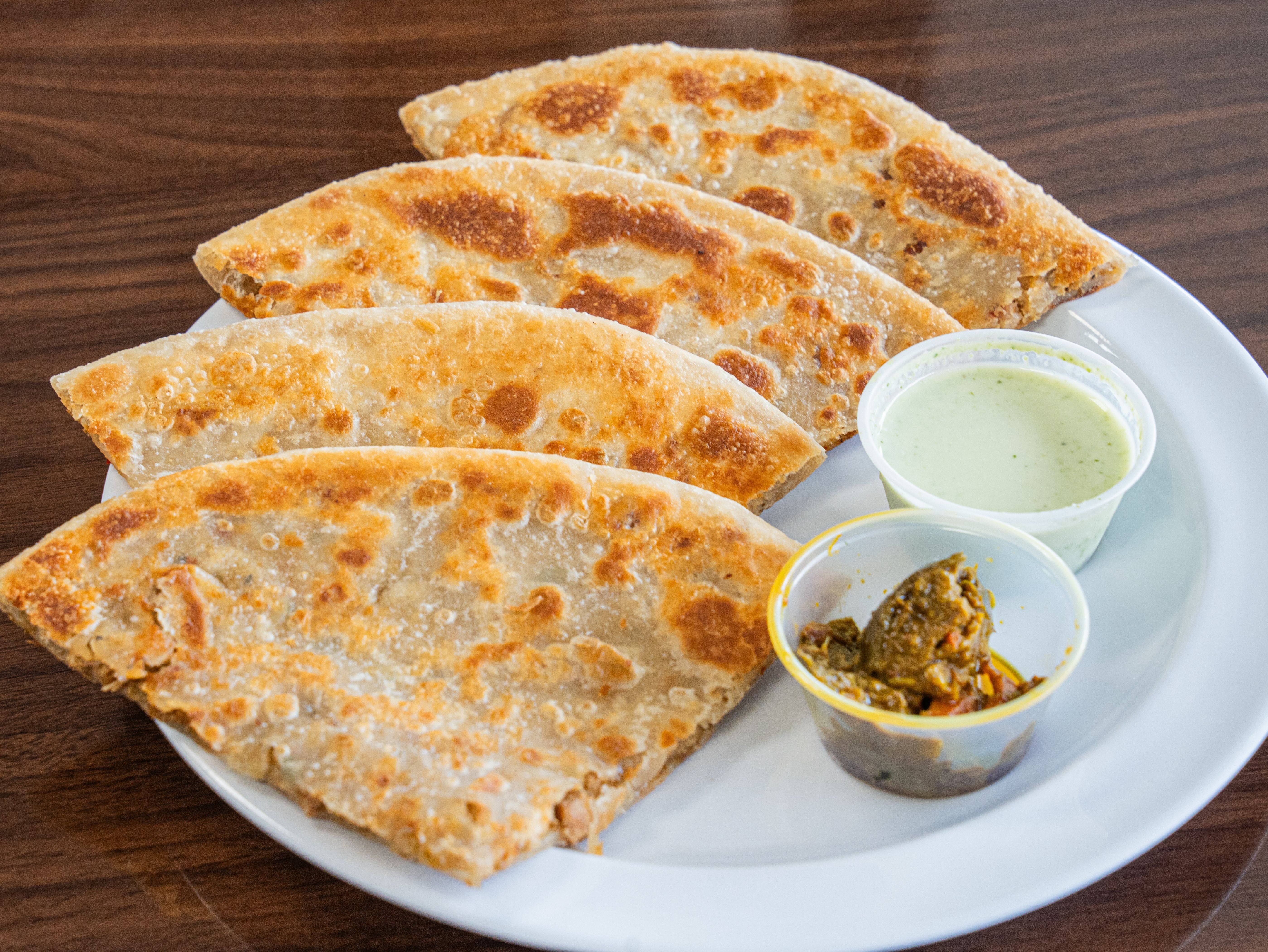 Chicken Paratha.