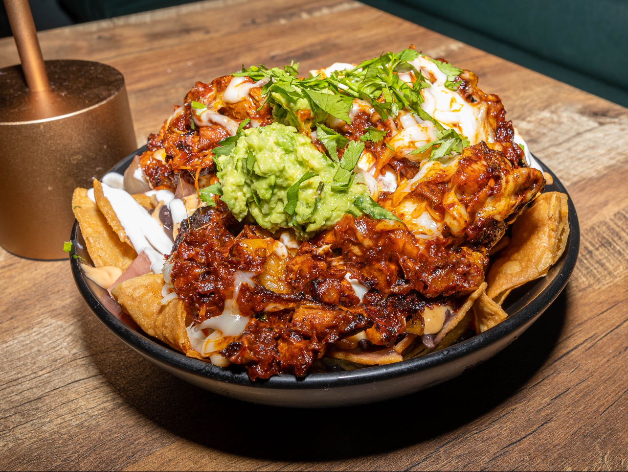 Honey Chicken Nachos.