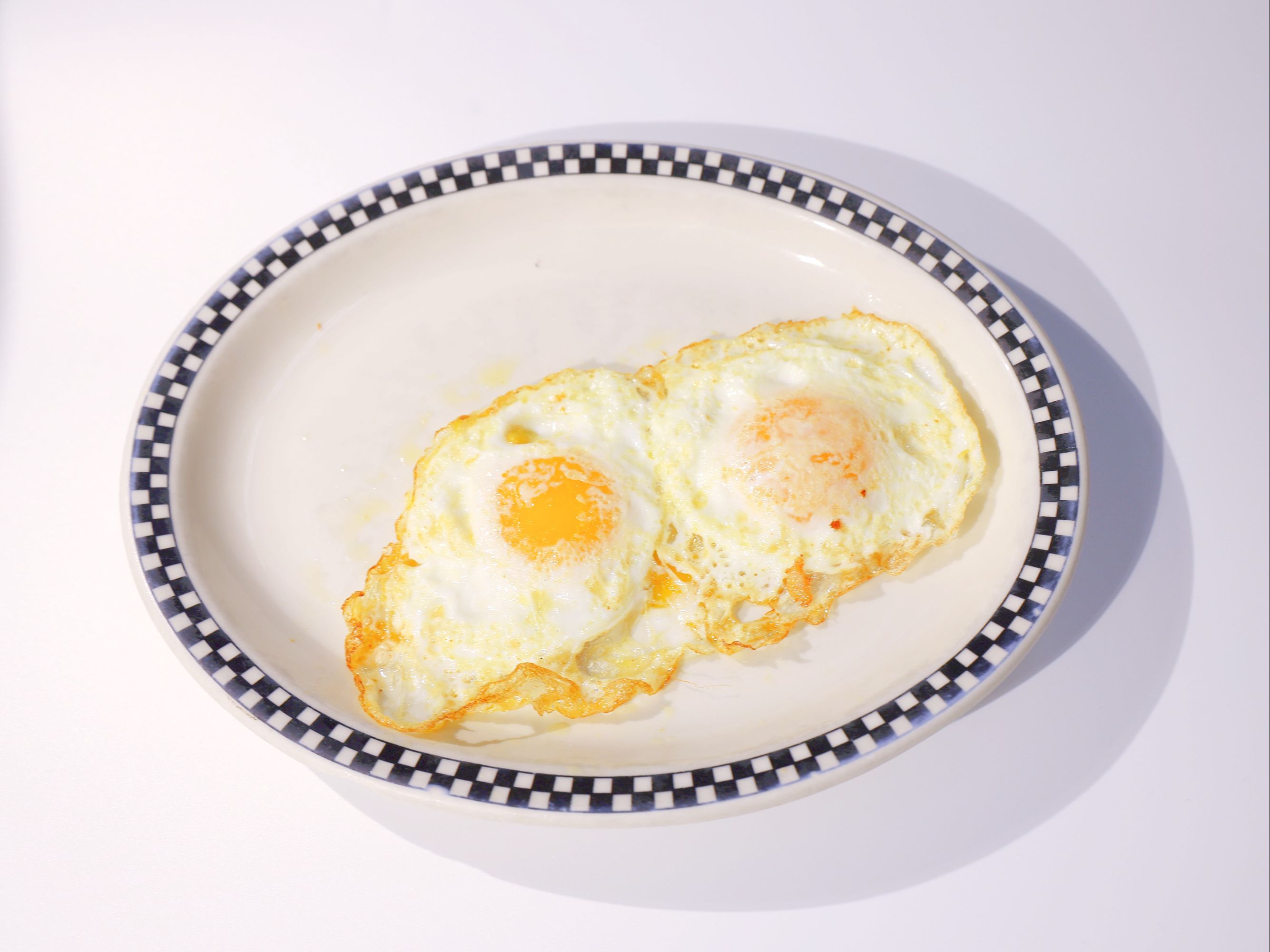 Two Eggs With Beef Bacon.