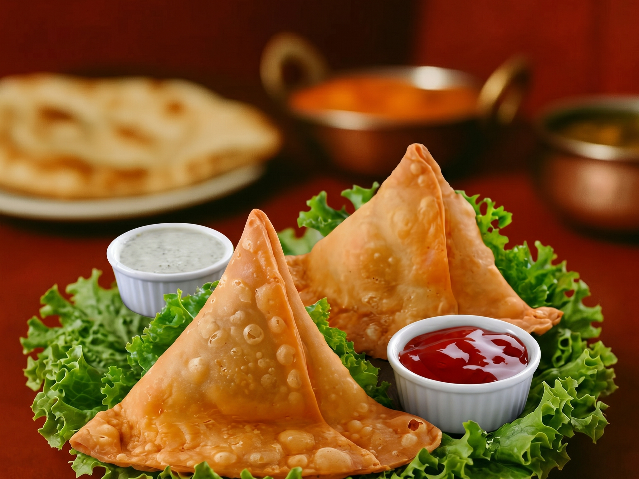 Veg Samosa (2 PC).