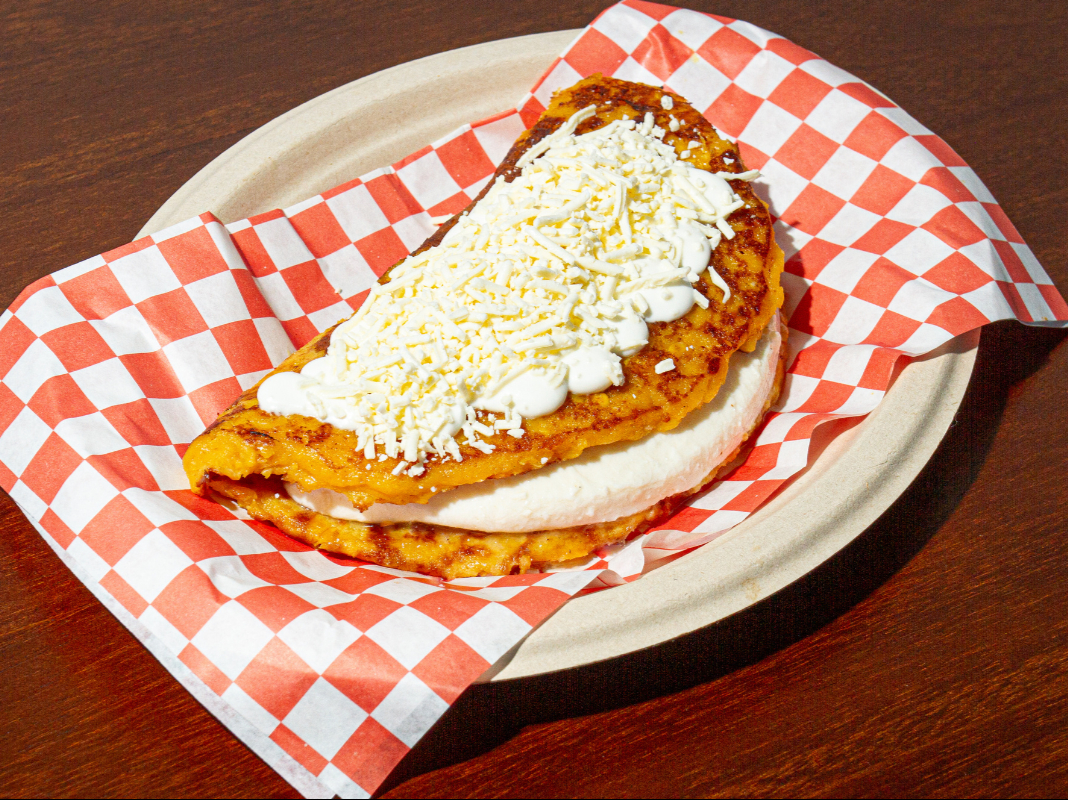 Cachapa con Queso de Mano.