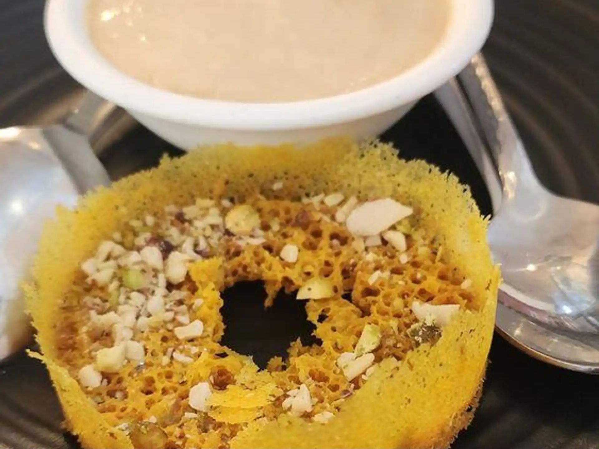 Ghevar And Rabdi Combo