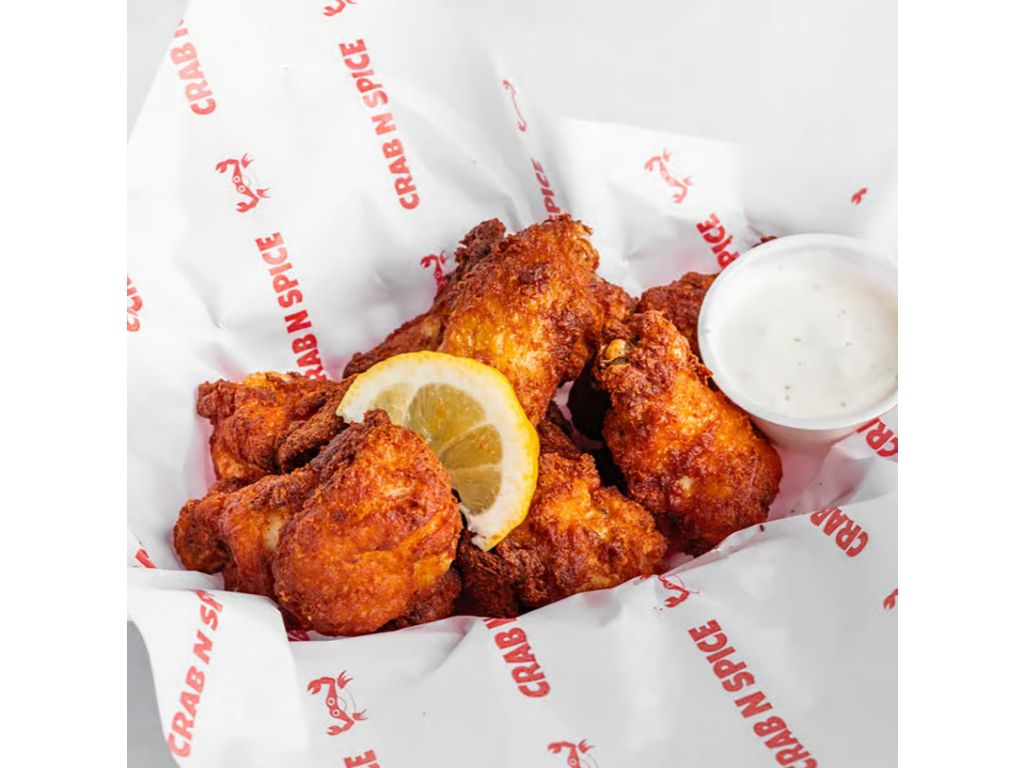 Chicken Wings - Lemon Pepper Basket.