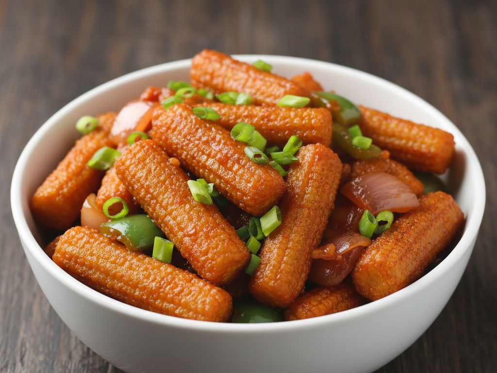 Chilly Baby Corn (NF, DF).