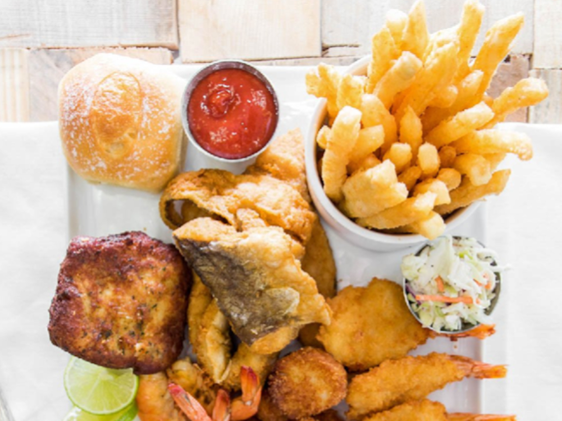 Ultimate Seafood platter.