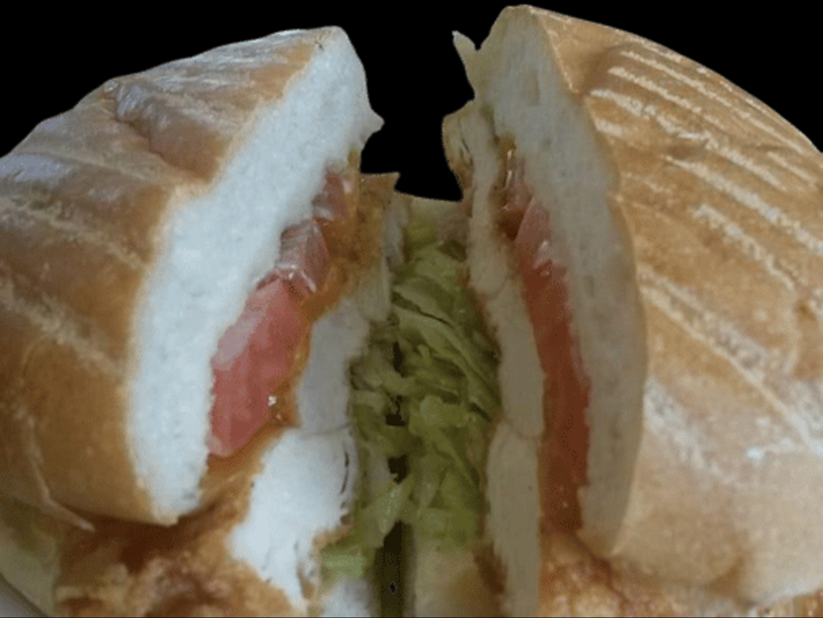 Crispy Chicken Burger Tray.