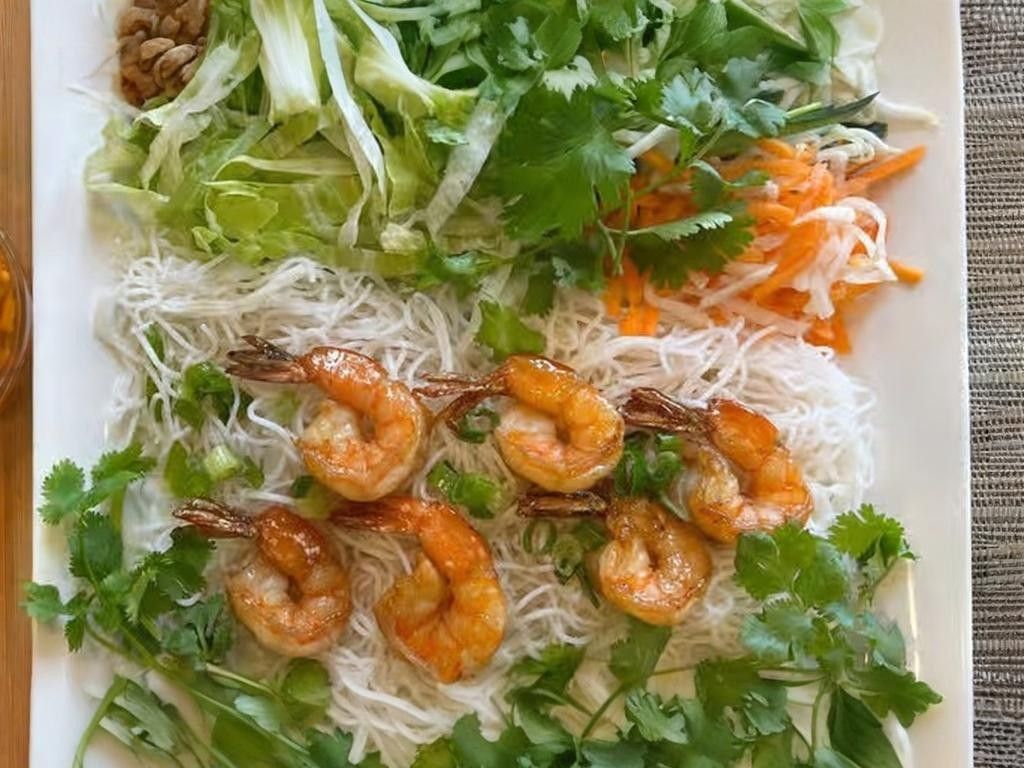 B78. Grilled Shrimp Vermicelli.