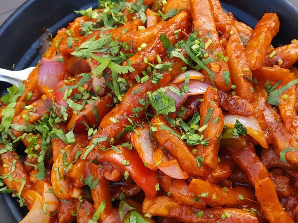 Chili Potatoes.