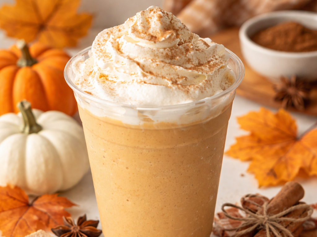 Pumpkin Spice Slushy.