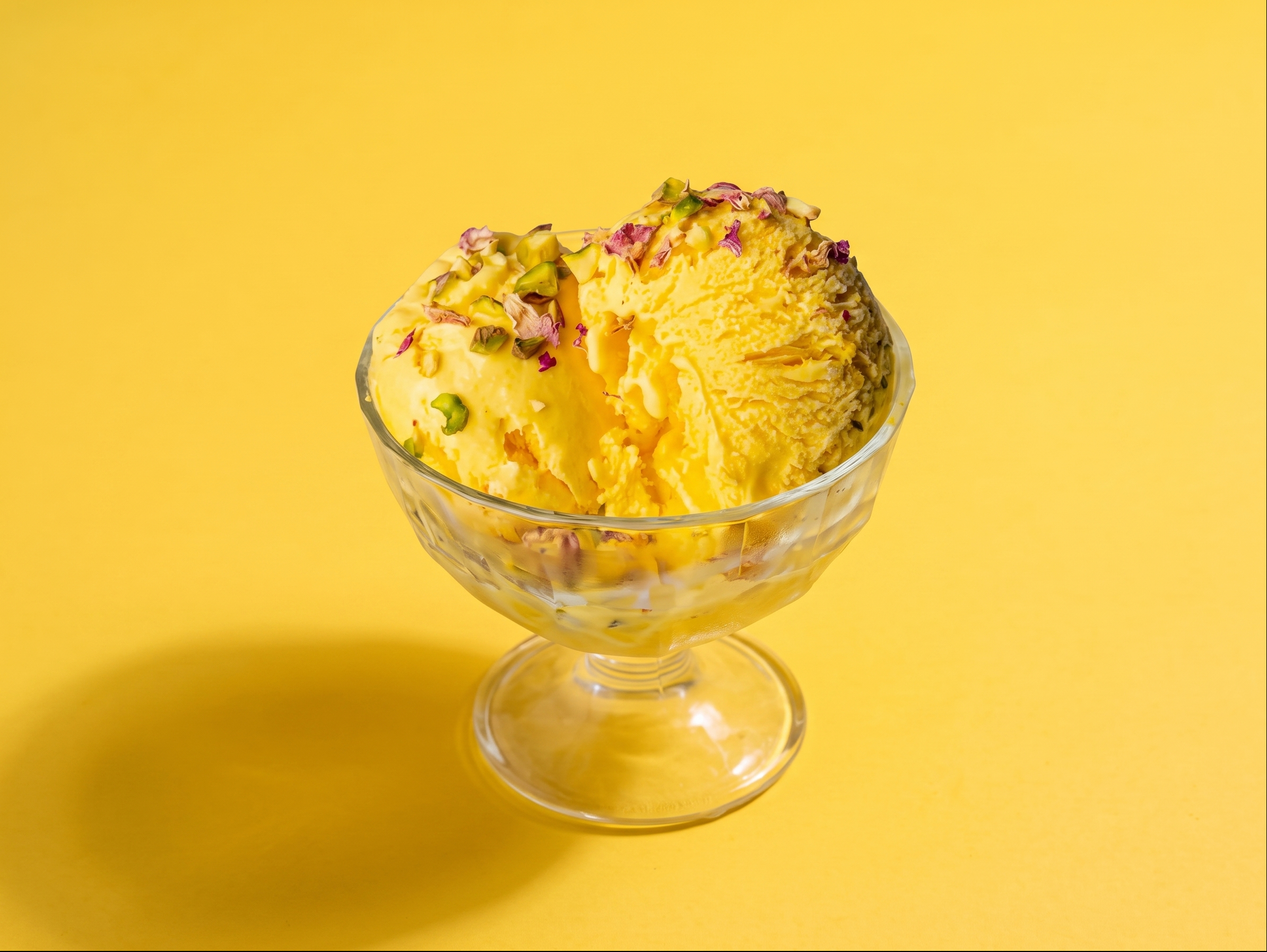 Saffron Ice Cream.