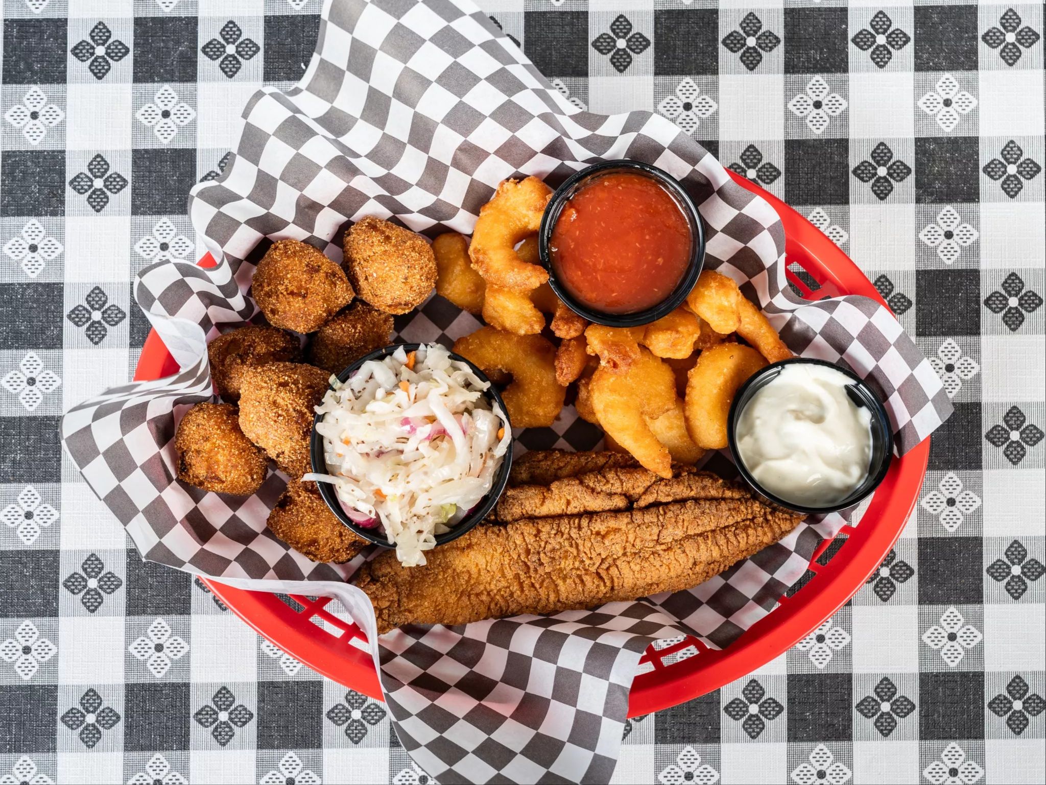 Catfish & Big Easy Shrimp.